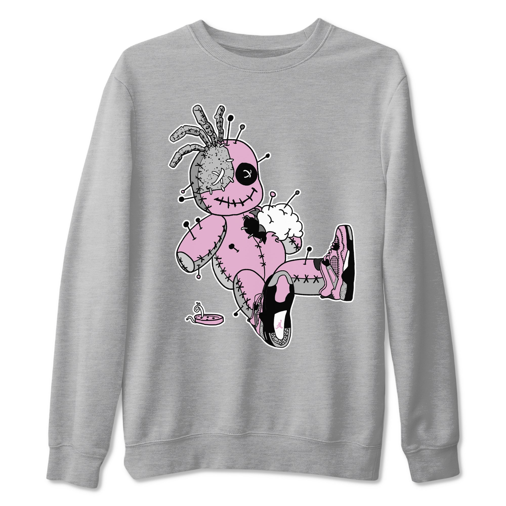 Voodoo Doll Sneaker Tees - Air Jordan 4 Orchid