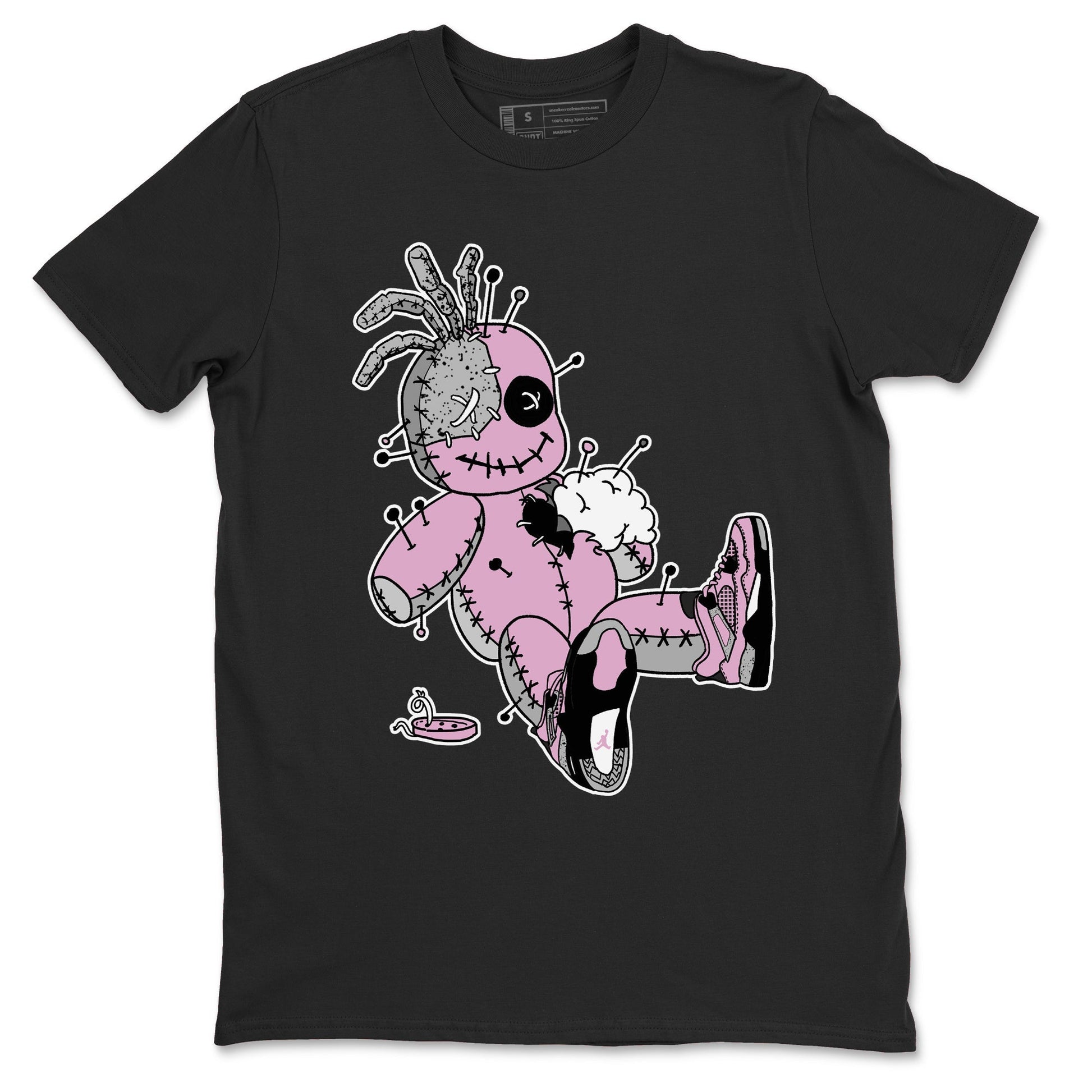 Voodoo Doll Sneaker Tees - Air Jordan 4 Orchid
