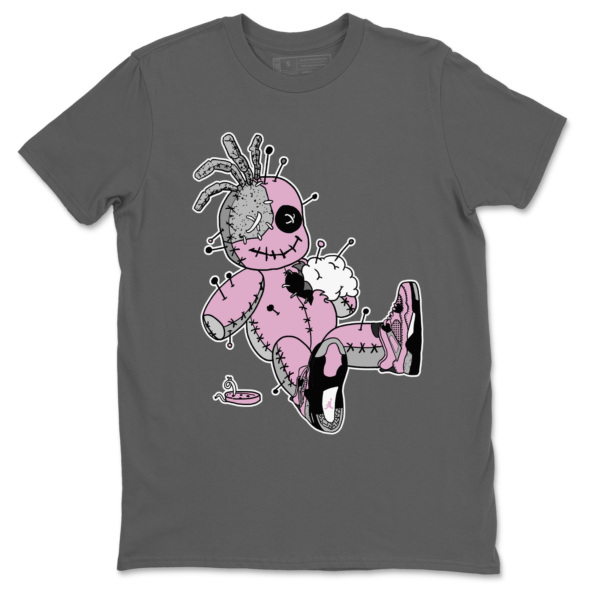 Voodoo Doll Sneaker Tees - Air Jordan 4 Orchid