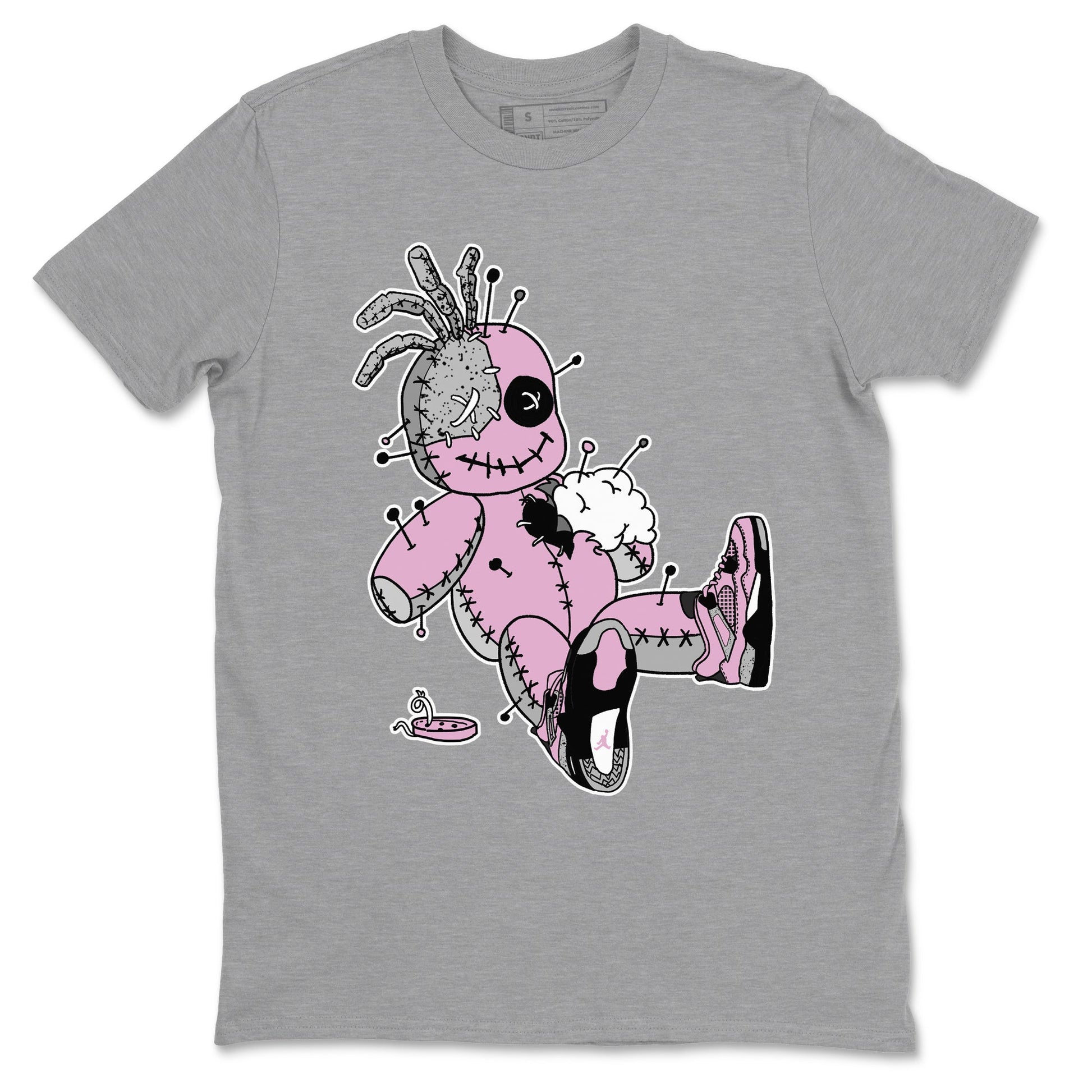 Voodoo Doll Sneaker Tees - Air Jordan 4 Orchid