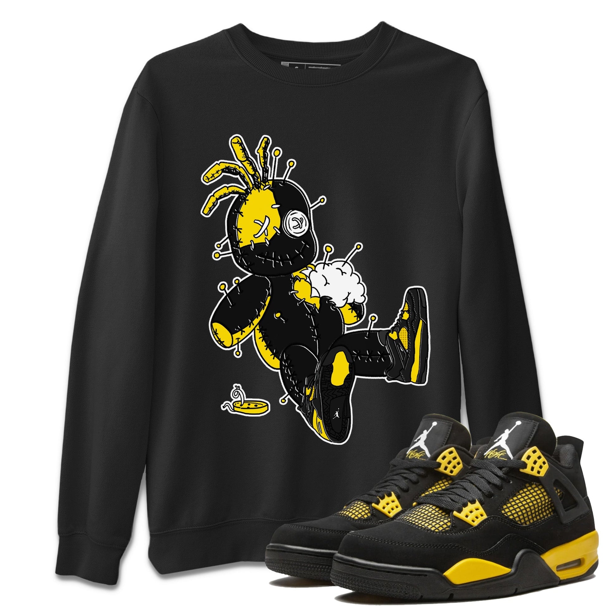 Voodoo Doll Unisex Tops - Air Jordan 4 Thunder