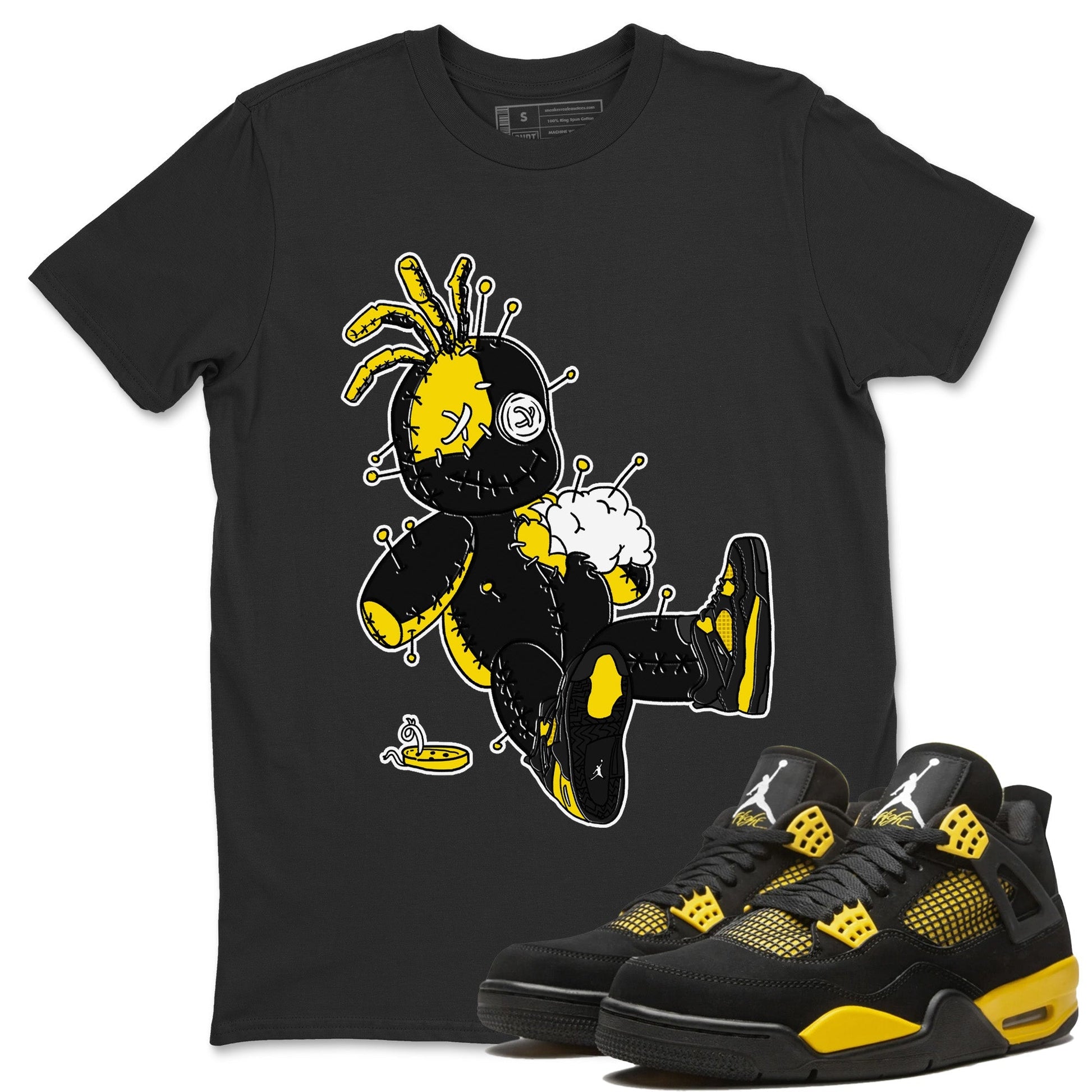 Voodoo Doll Unisex Tops - Air Jordan 4 Thunder