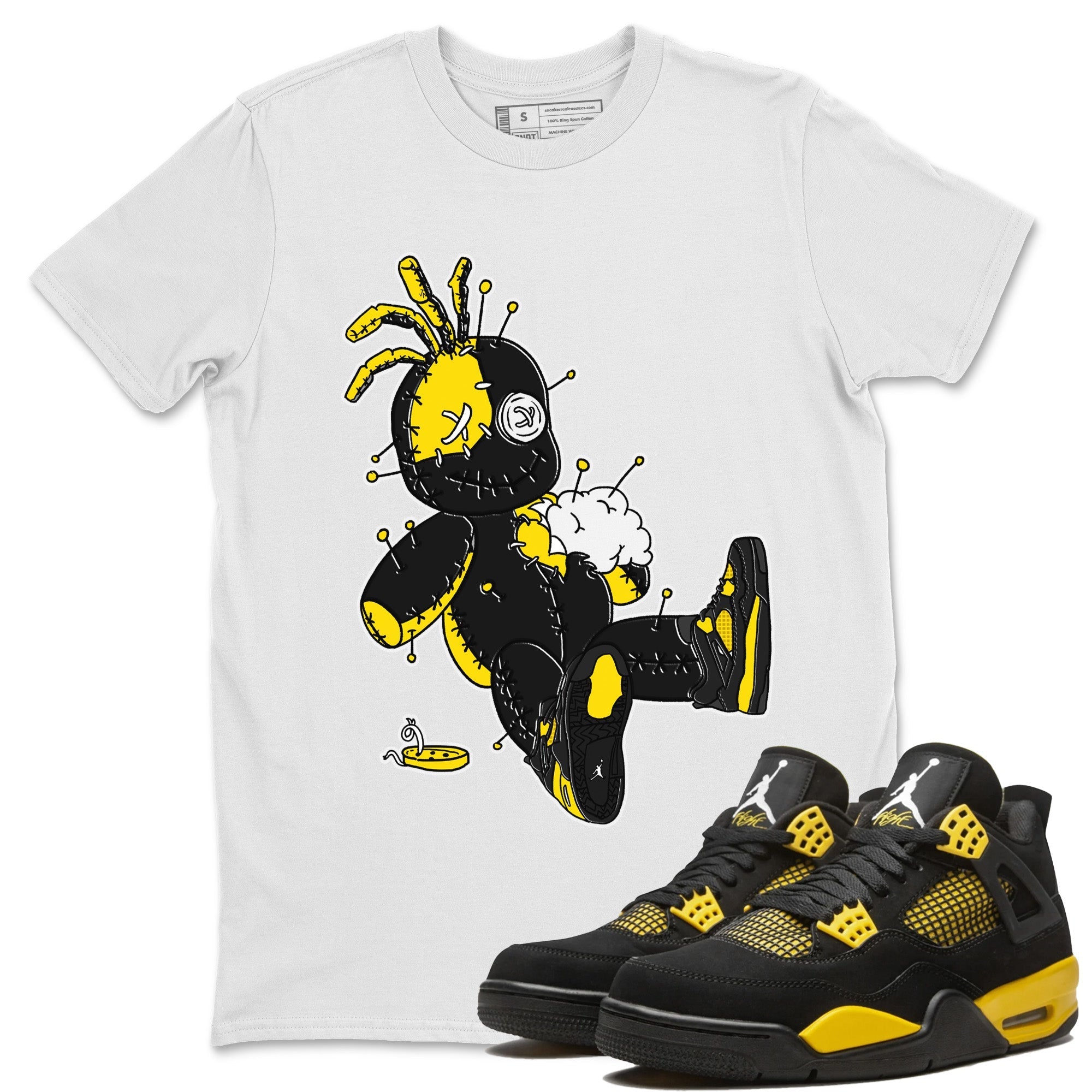 Voodoo Doll Unisex Tops - Air Jordan 4 Thunder