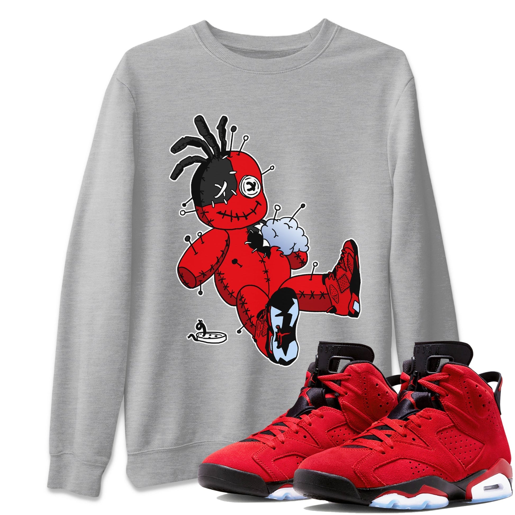 Voodoo Doll Unisex Tops - Air Jordan 6 Toro Bravo