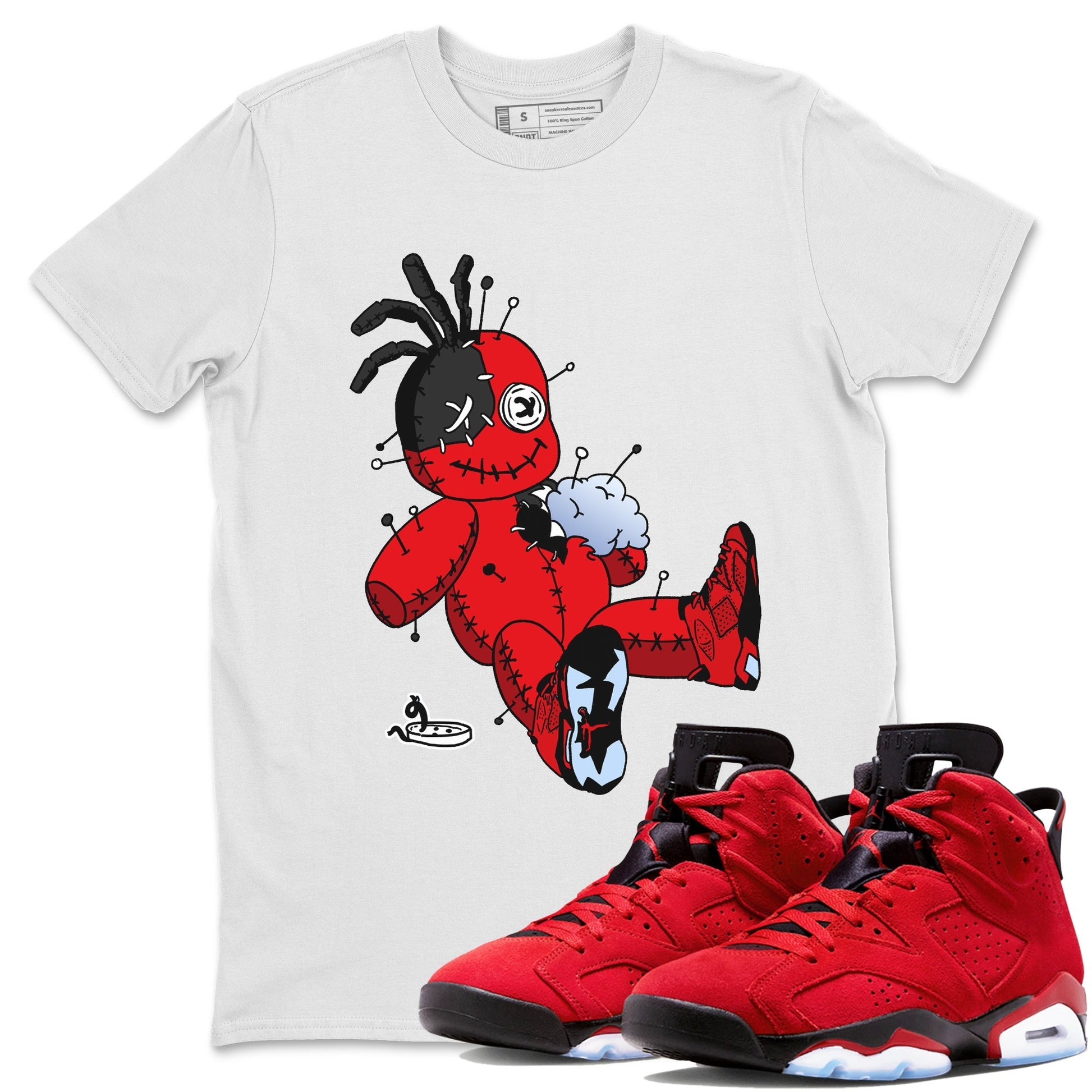 Voodoo Doll Unisex Tops - Air Jordan 6 Toro Bravo