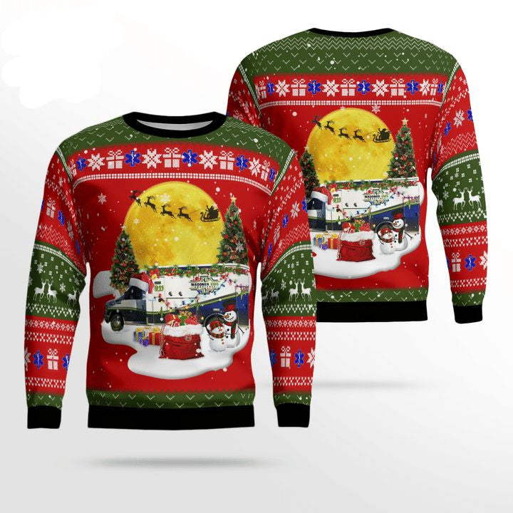 Wagoner EMS Christmas AOP Sweater ? Usalast