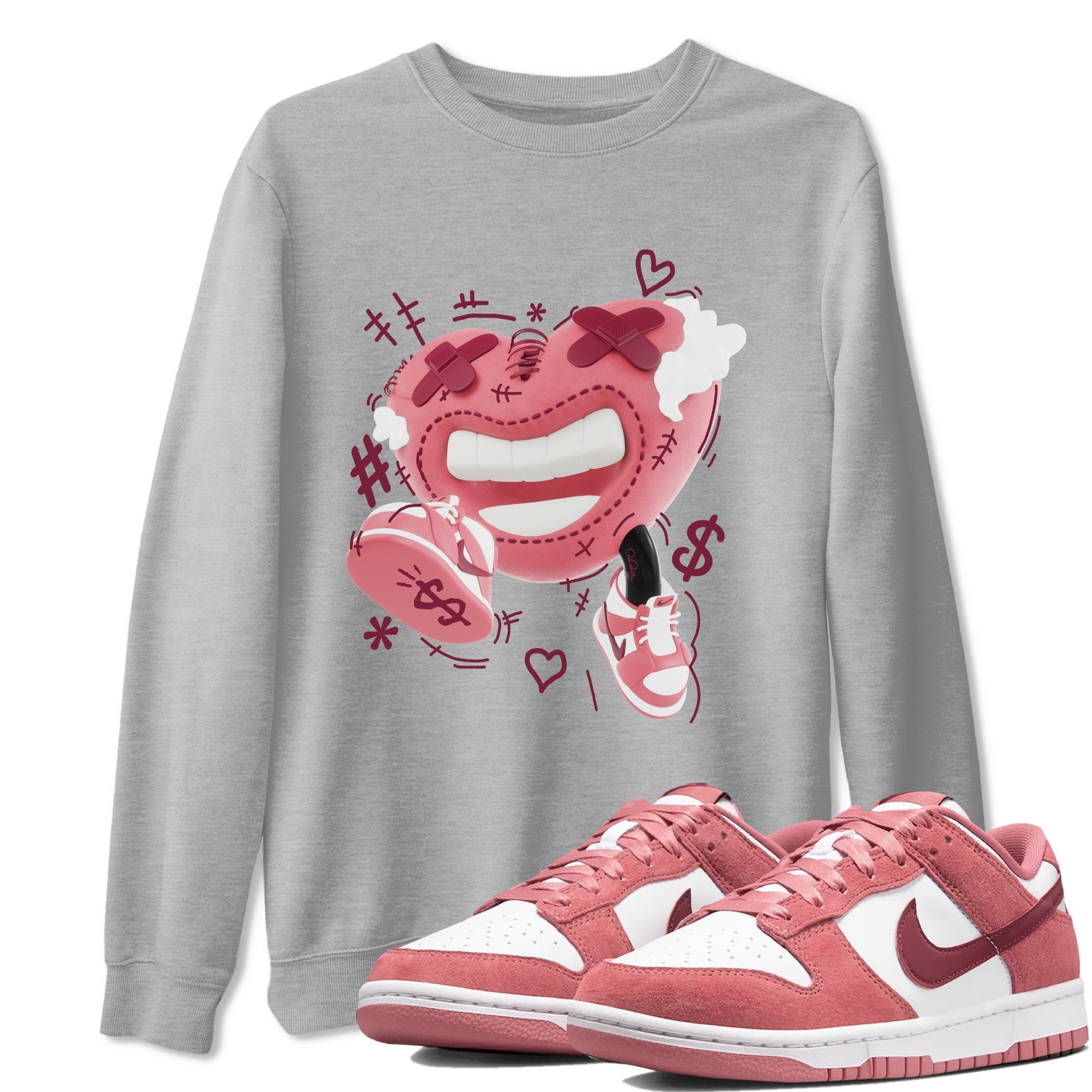 Walk In Love Sneaker Tee - Dunk Valentines Day 2024