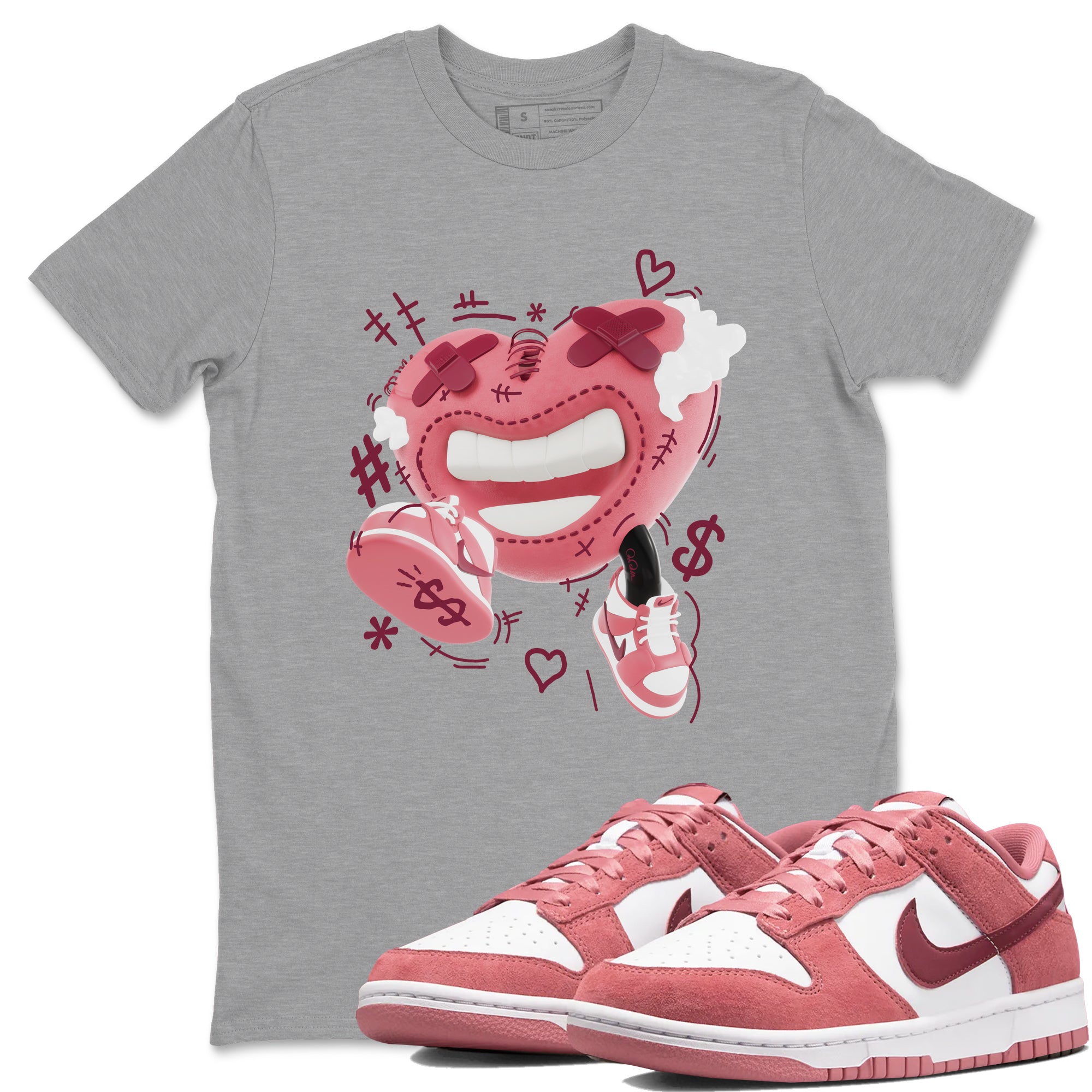 Walk In Love Sneaker Tee - Dunk Valentines Day 2024