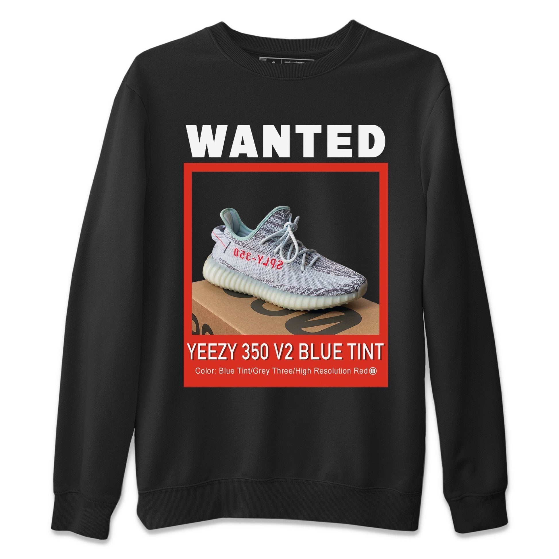 Wanted Unisex Tops - Yeezy 350 Blue Tint