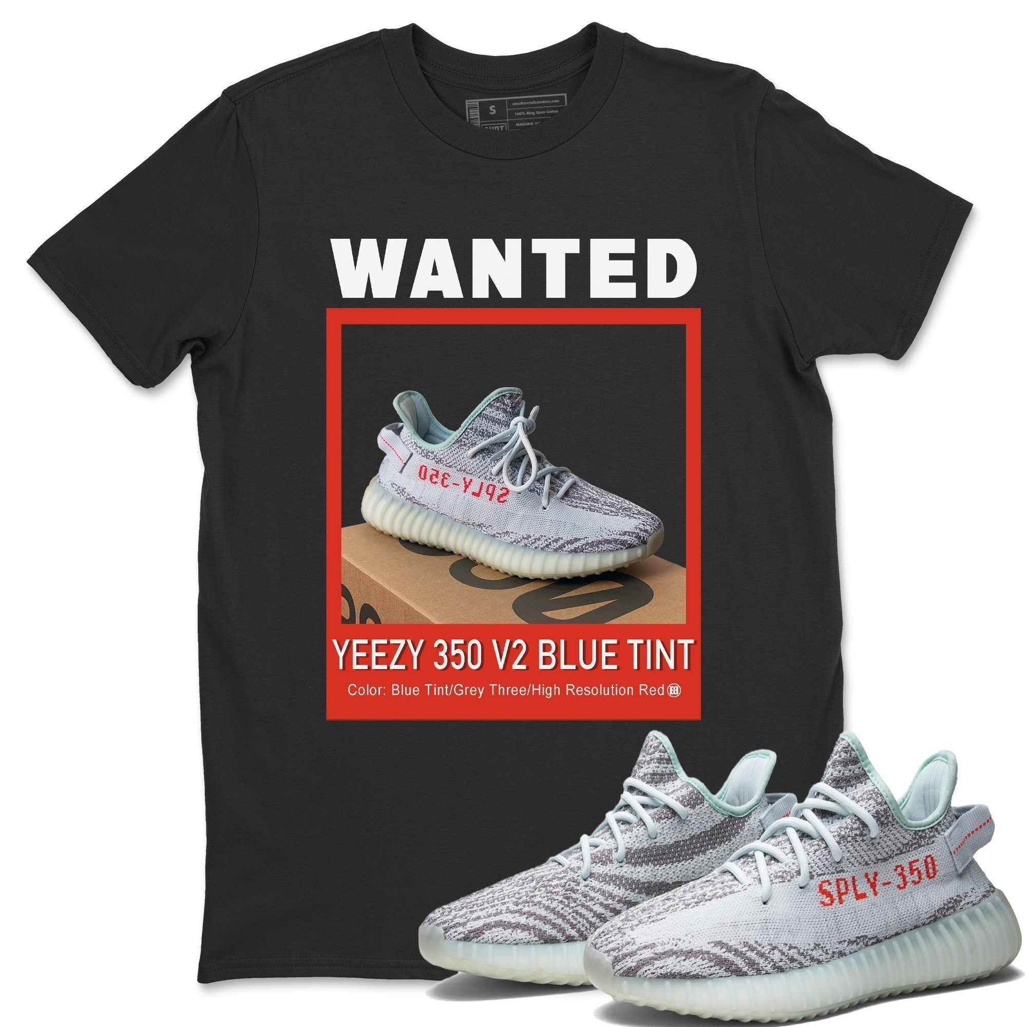 Wanted Unisex Tops - Yeezy 350 Blue Tint