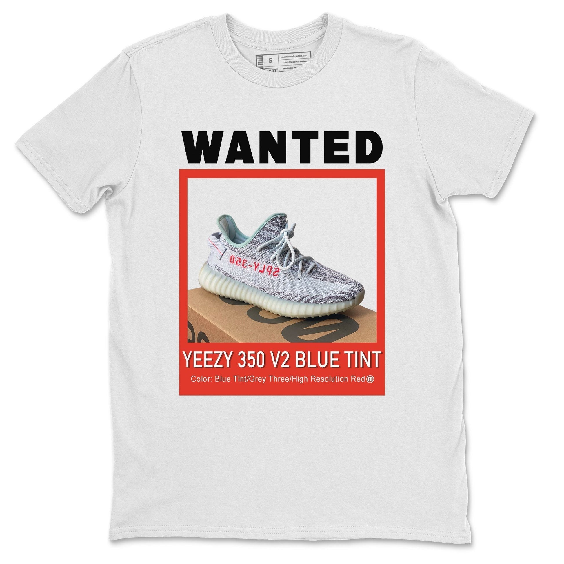Wanted Unisex Tops - Yeezy 350 Blue Tint