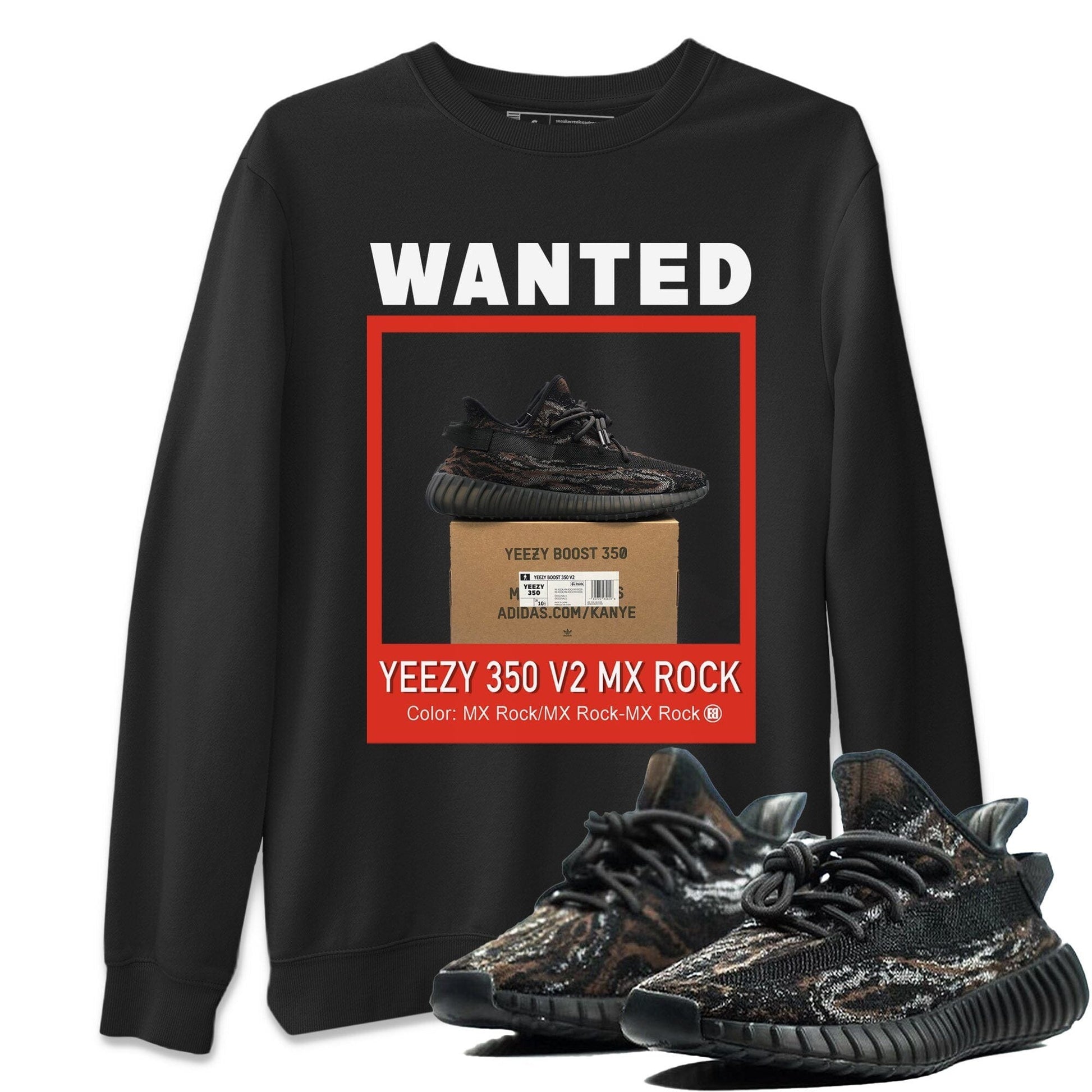 Wanted Unisex Tops - Yeezy 350 MX Rock