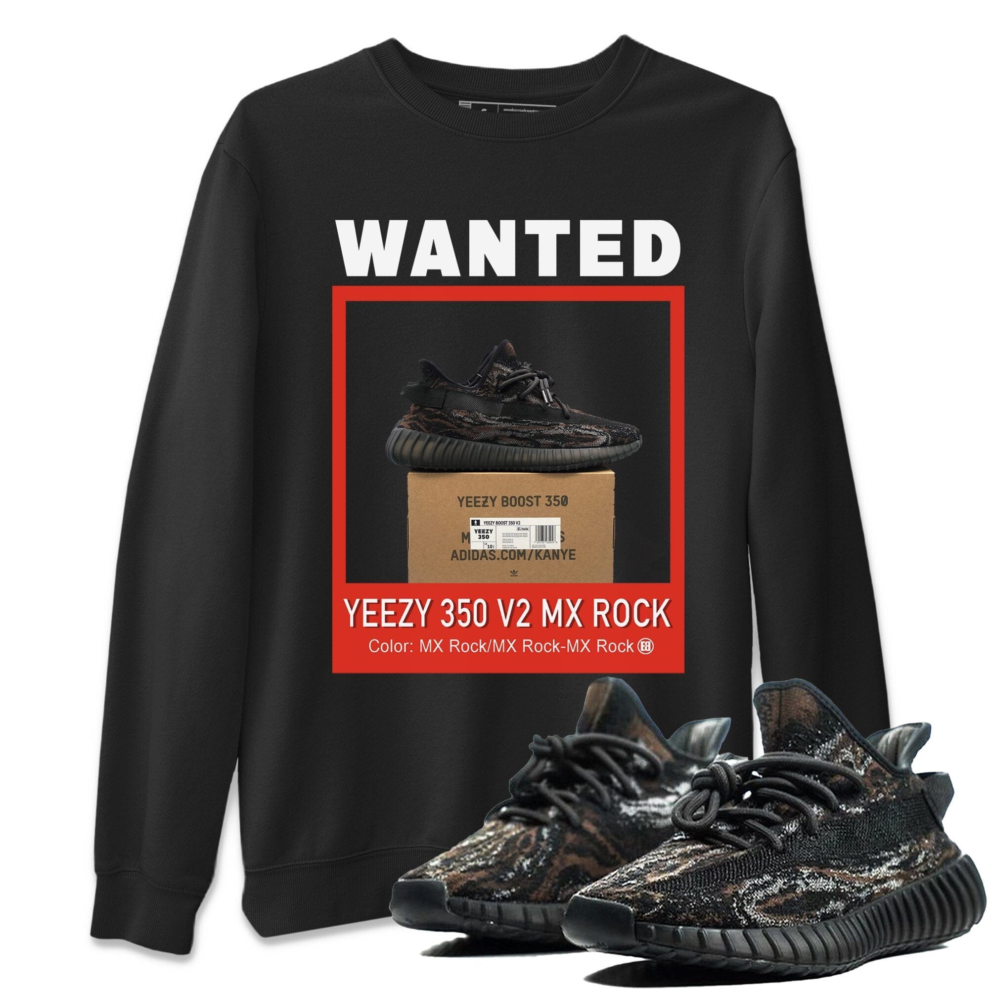 Wanted Unisex Tops - Yeezy 350 MX Rock