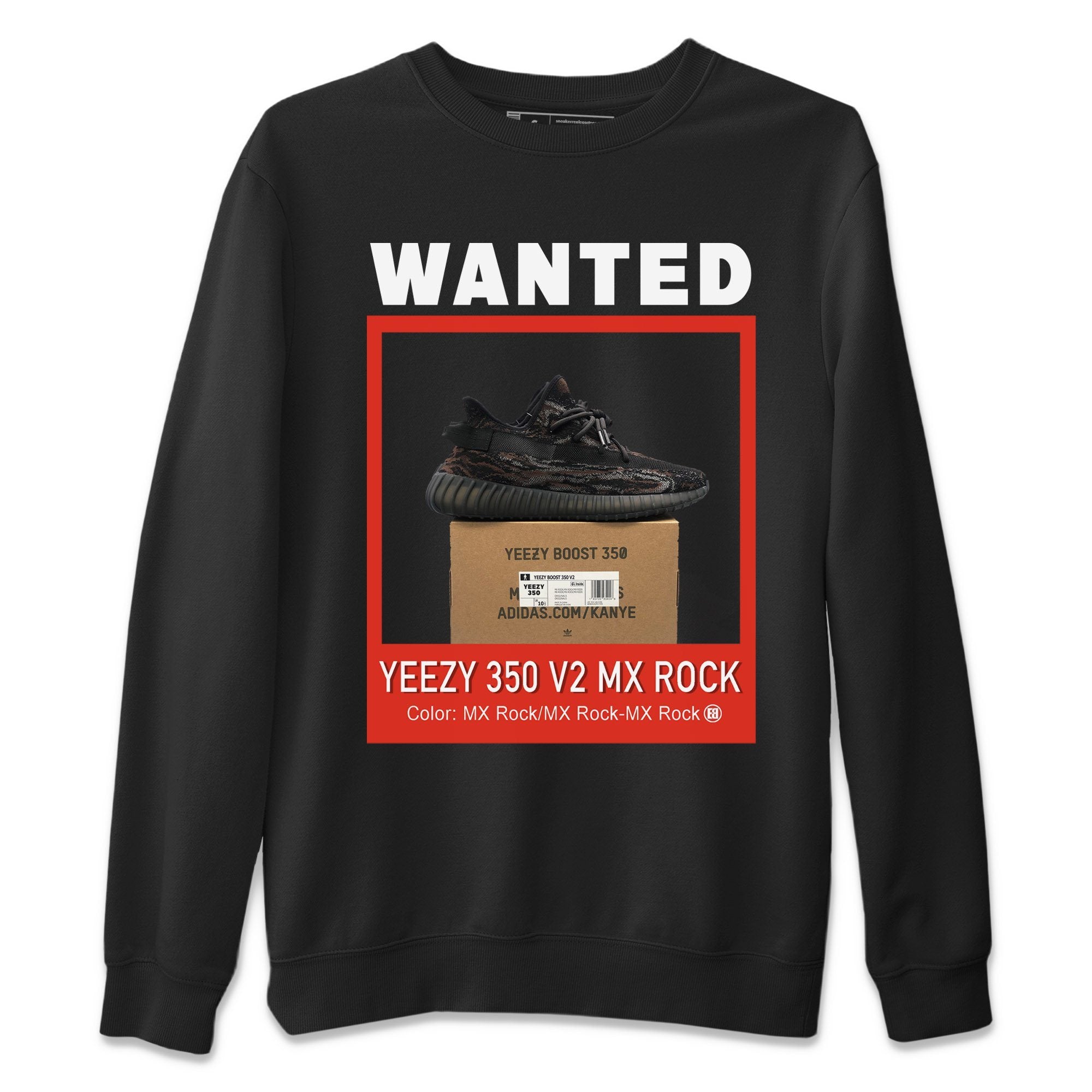 Wanted Unisex Tops - Yeezy 350 MX Rock