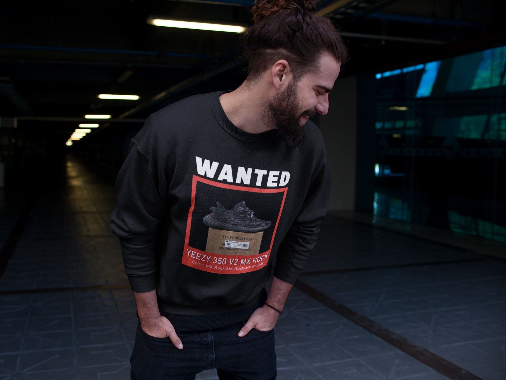 Wanted Unisex Tops - Yeezy 350 MX Rock