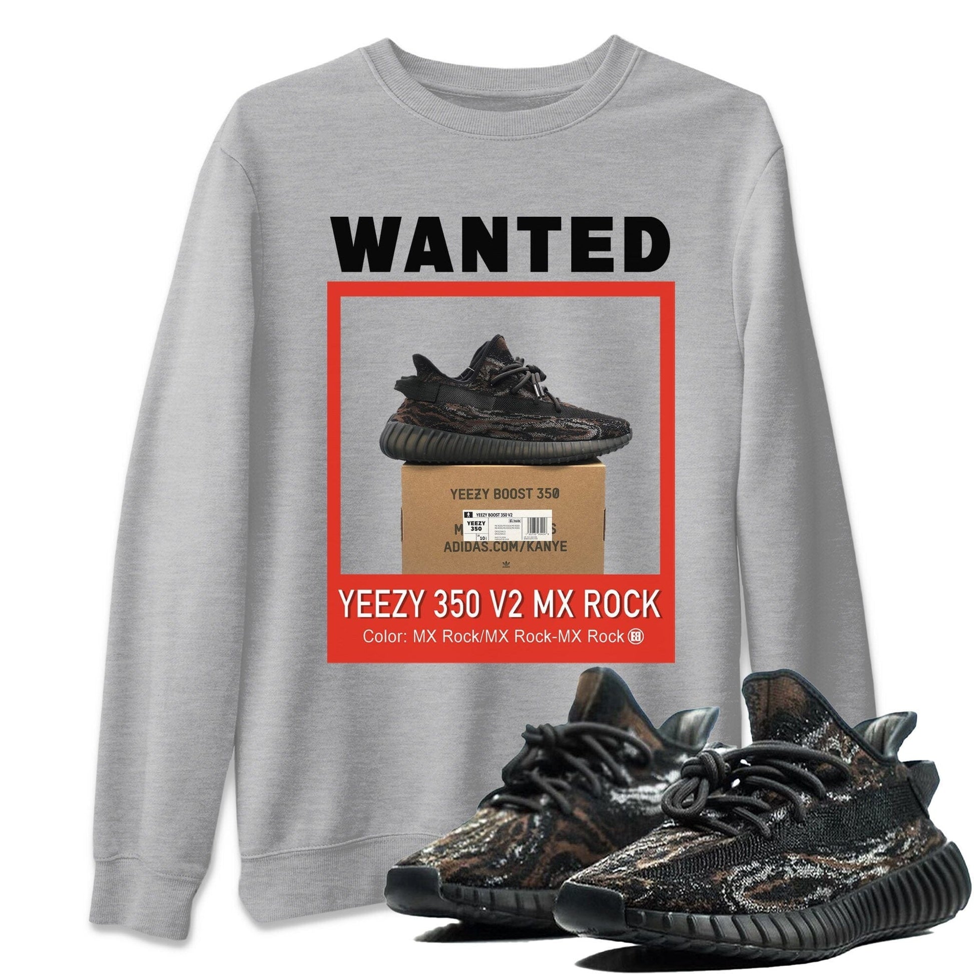 Wanted Unisex Tops - Yeezy 350 MX Rock