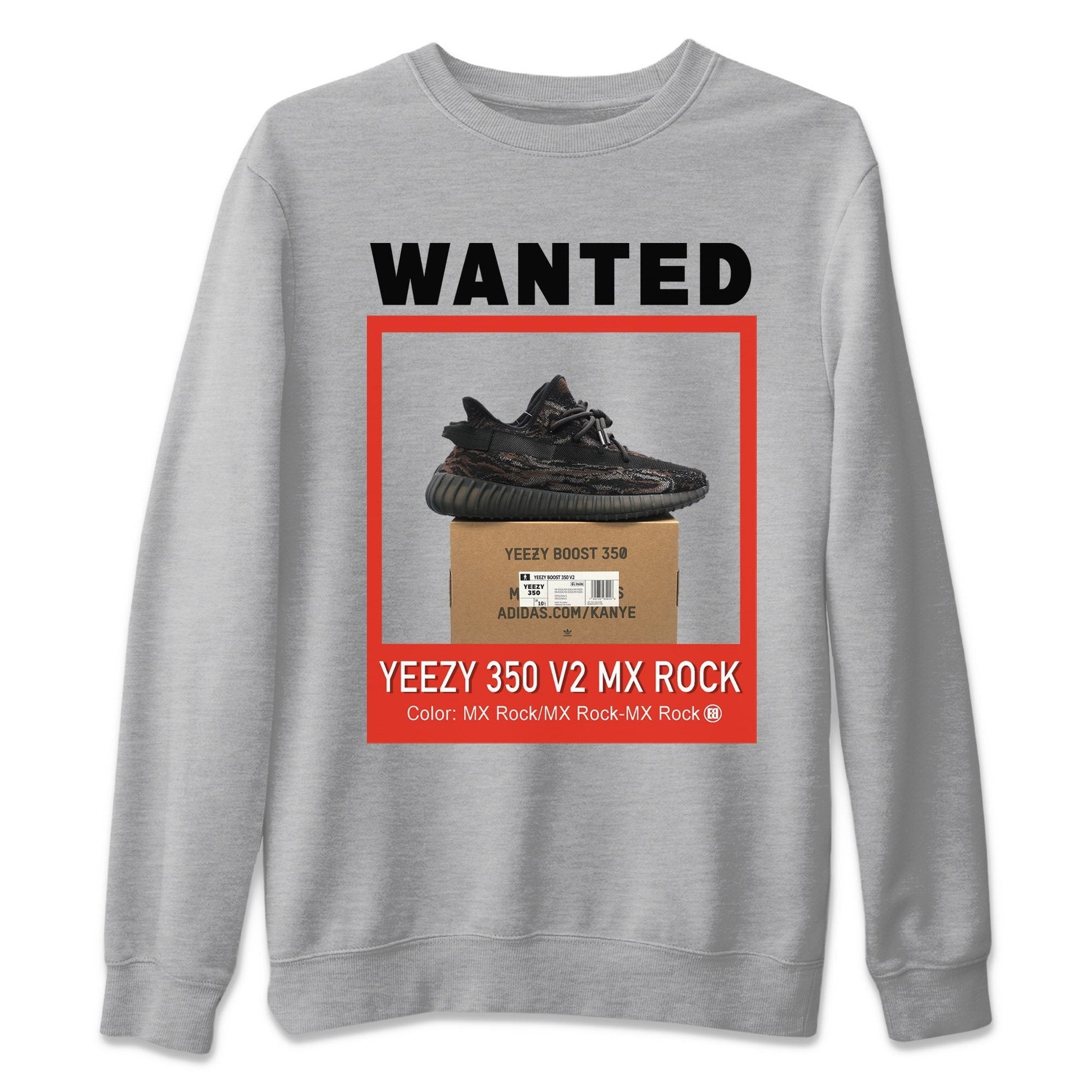 Wanted Unisex Tops - Yeezy 350 MX Rock