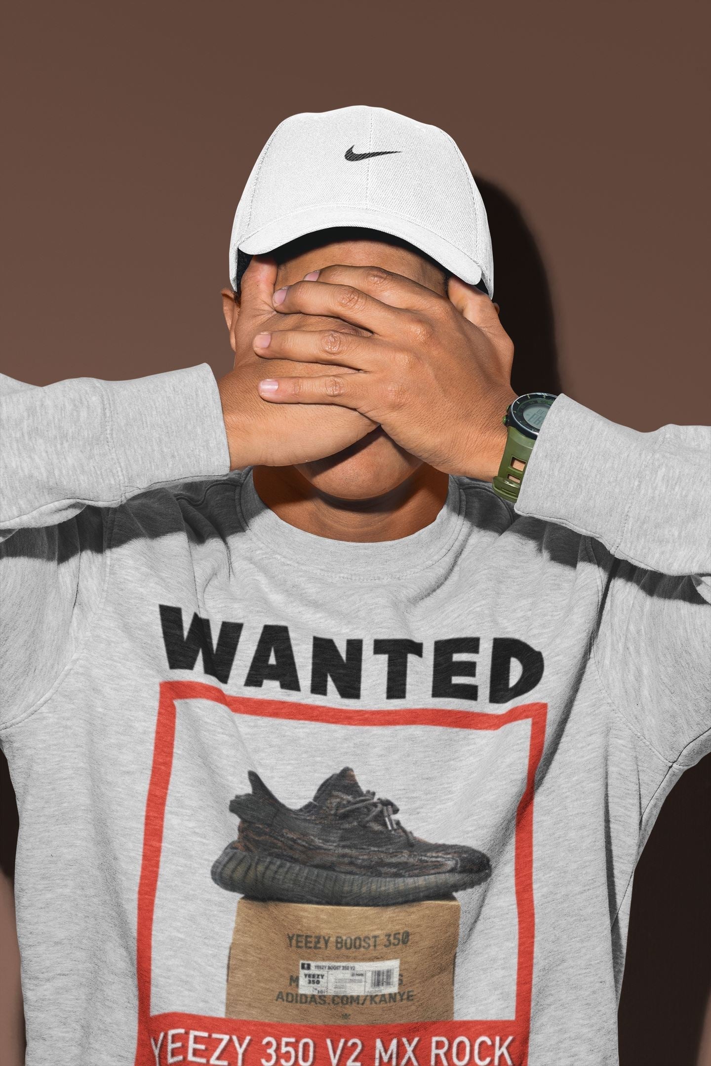 Wanted Unisex Tops - Yeezy 350 MX Rock