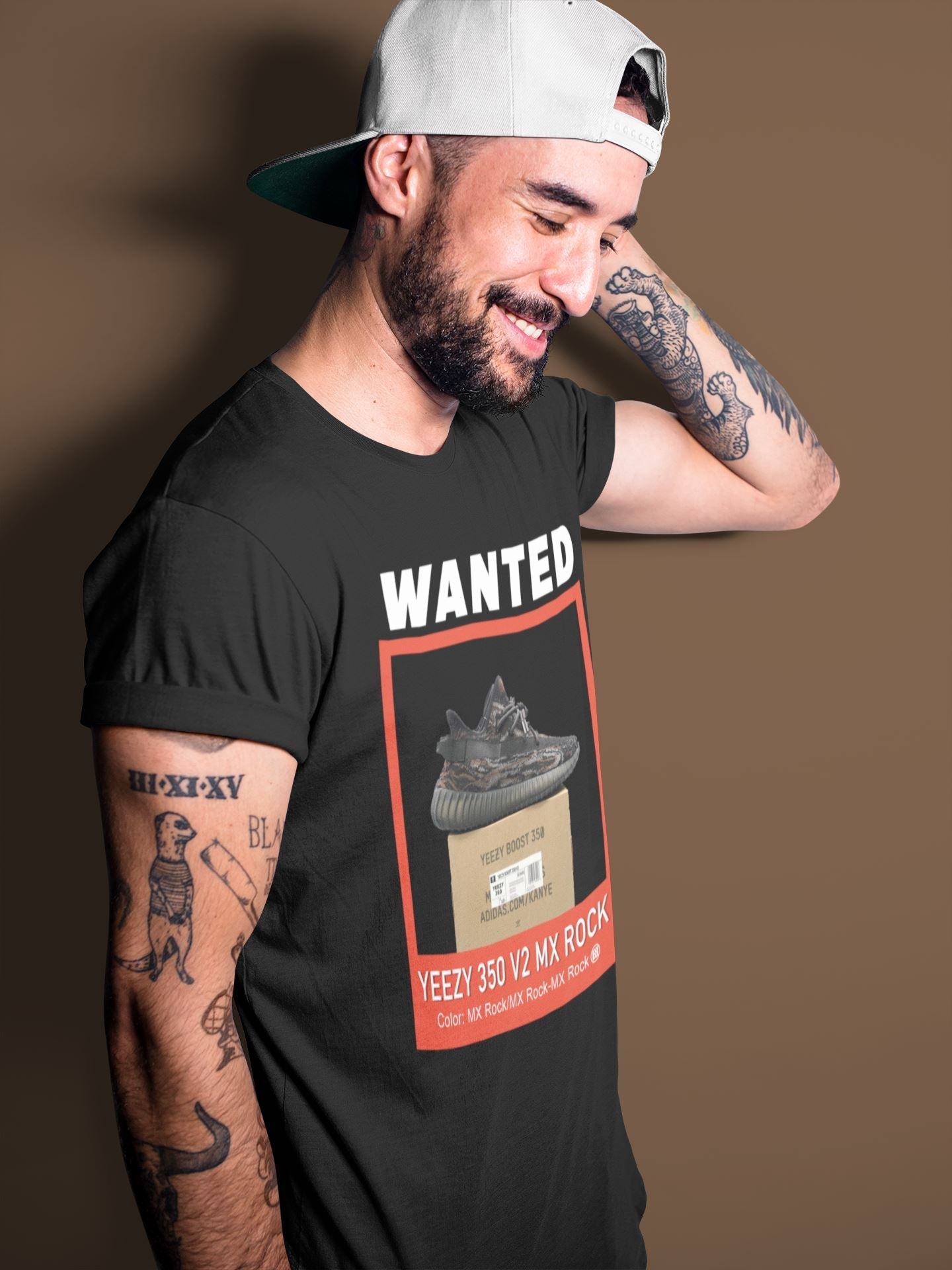 Wanted Unisex Tops - Yeezy 350 MX Rock