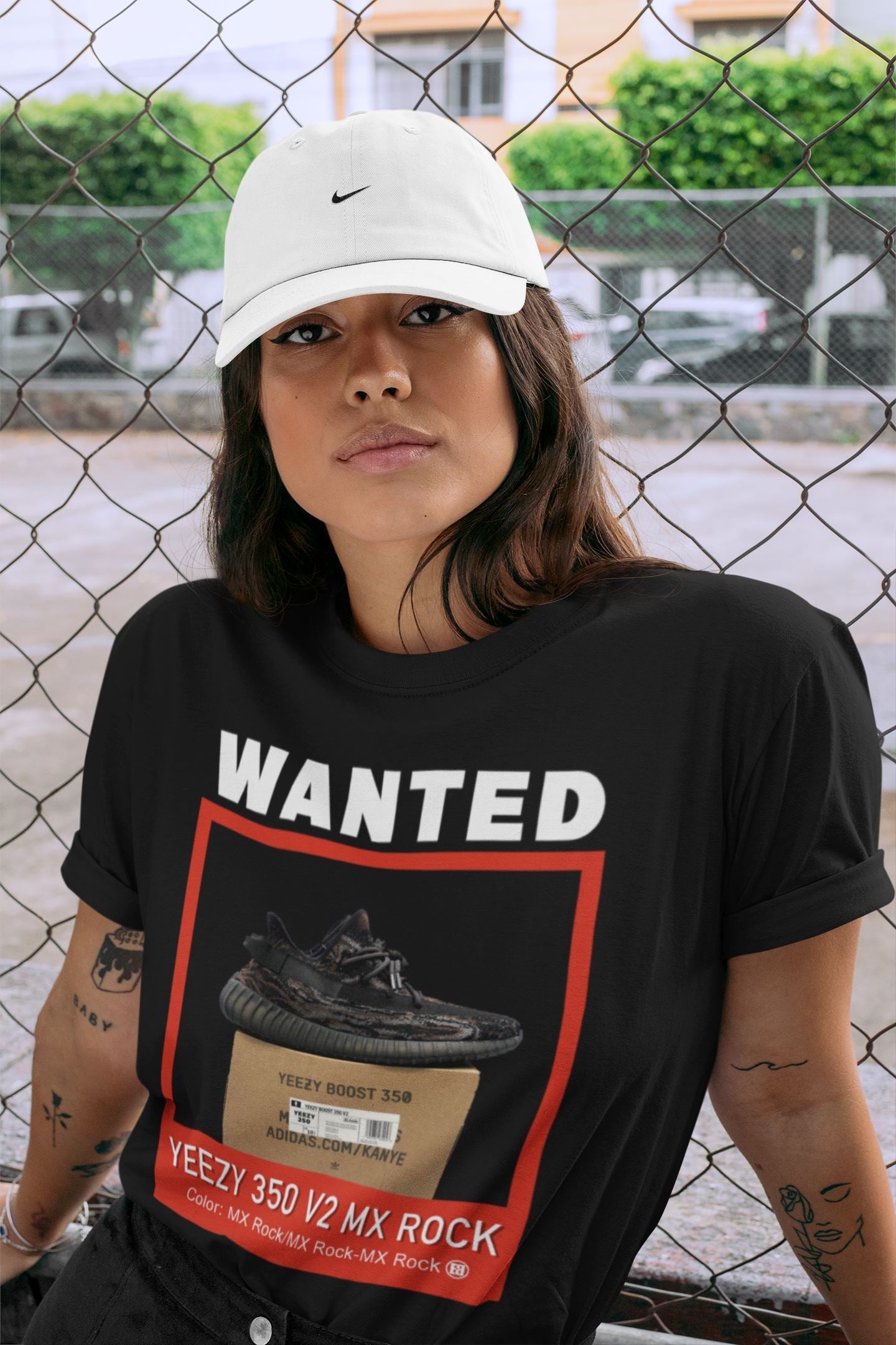 Wanted Unisex Tops - Yeezy 350 MX Rock