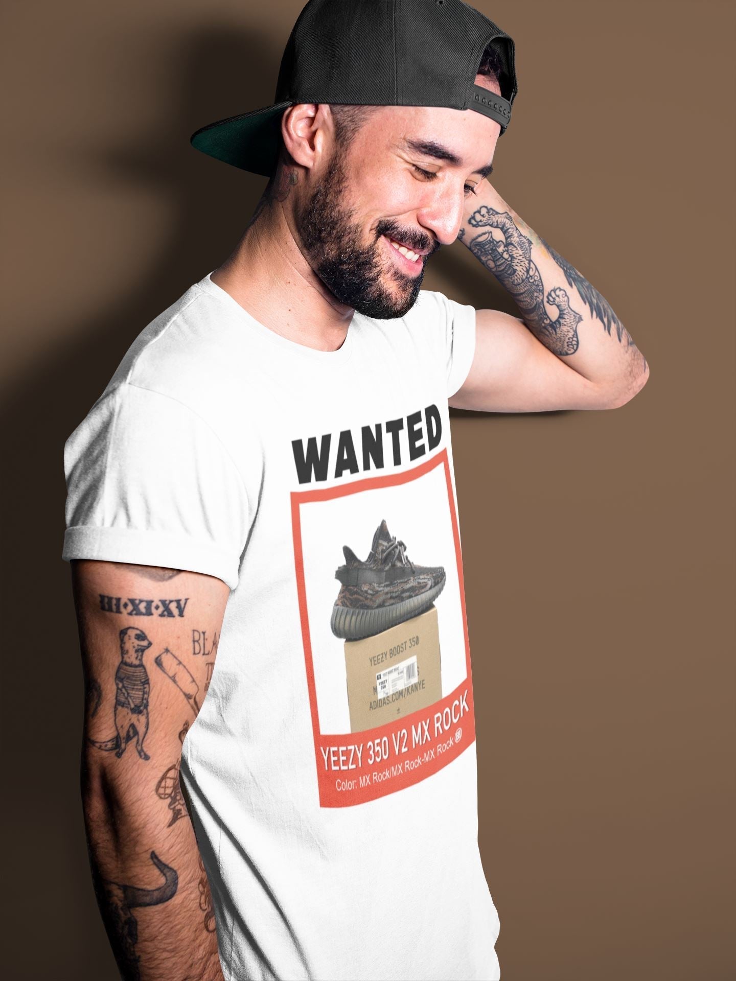 Wanted Unisex Tops - Yeezy 350 MX Rock