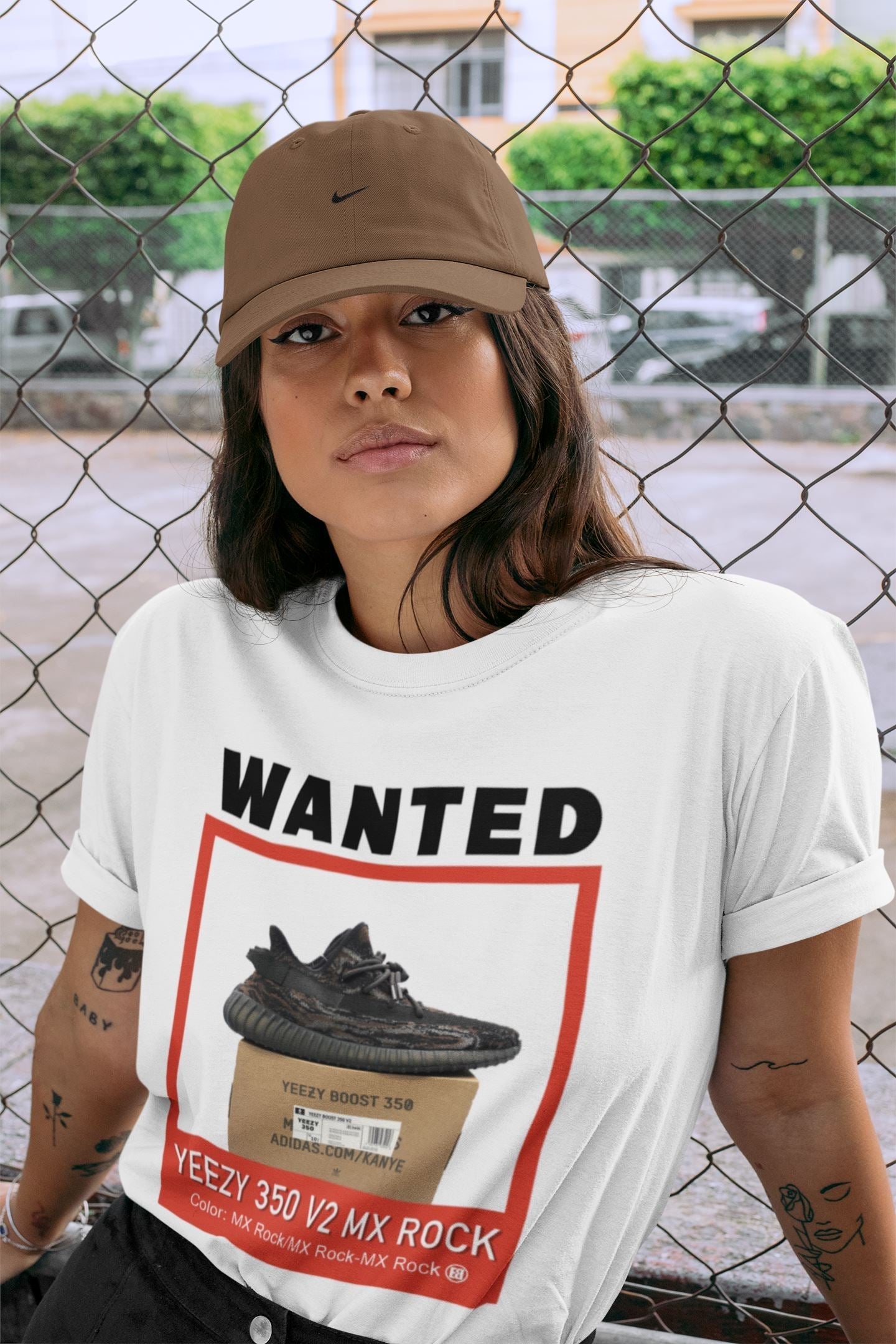 Wanted Unisex Tops - Yeezy 350 MX Rock