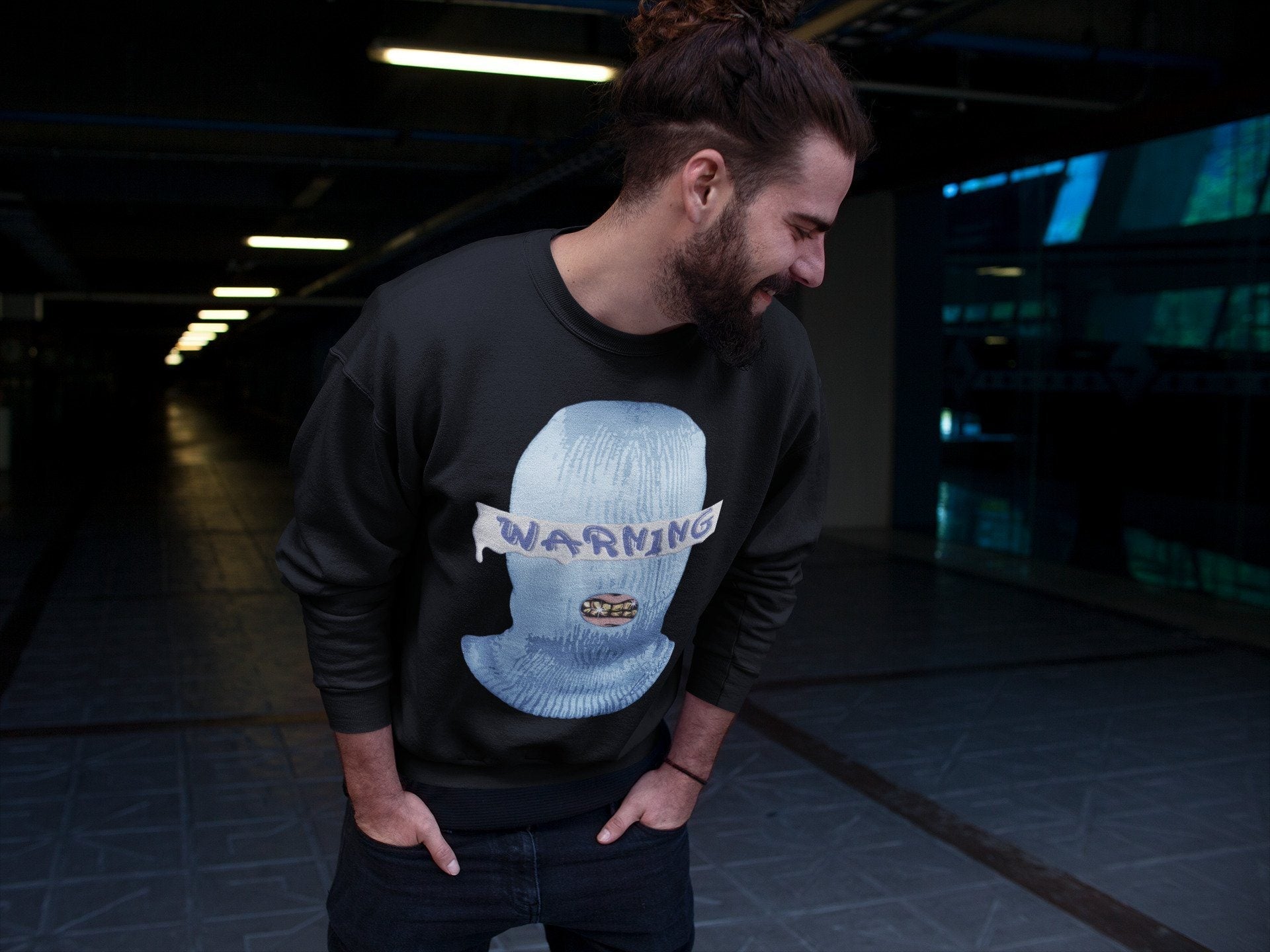 Warning Unisex Tops - Yeezy 350 Mono Ice