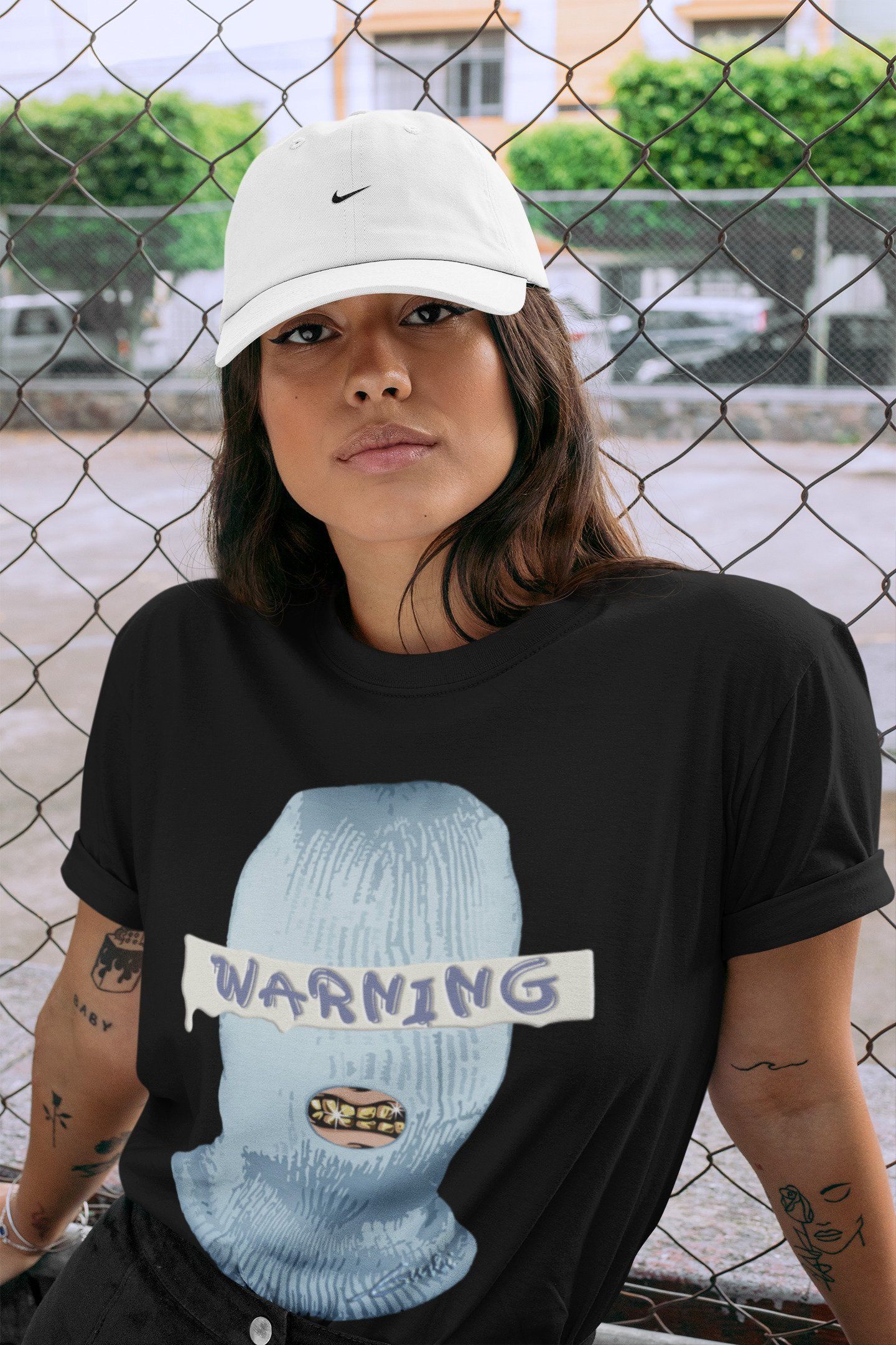 Warning Unisex Tops - Yeezy 350 Mono Ice