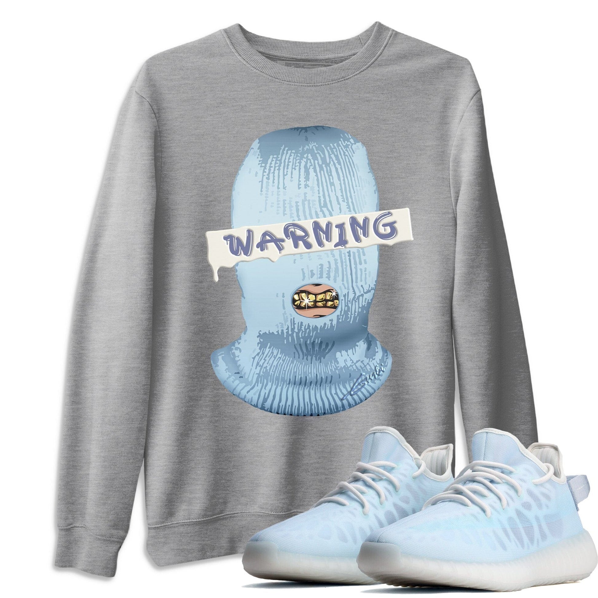 Warning Unisex Tops - Yeezy 350 Mono Ice
