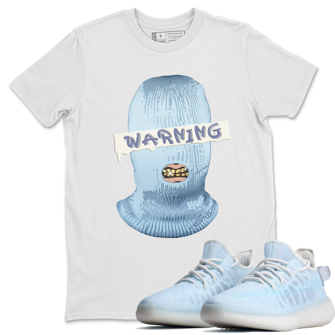 Warning Unisex Tops - Yeezy 350 Mono Ice