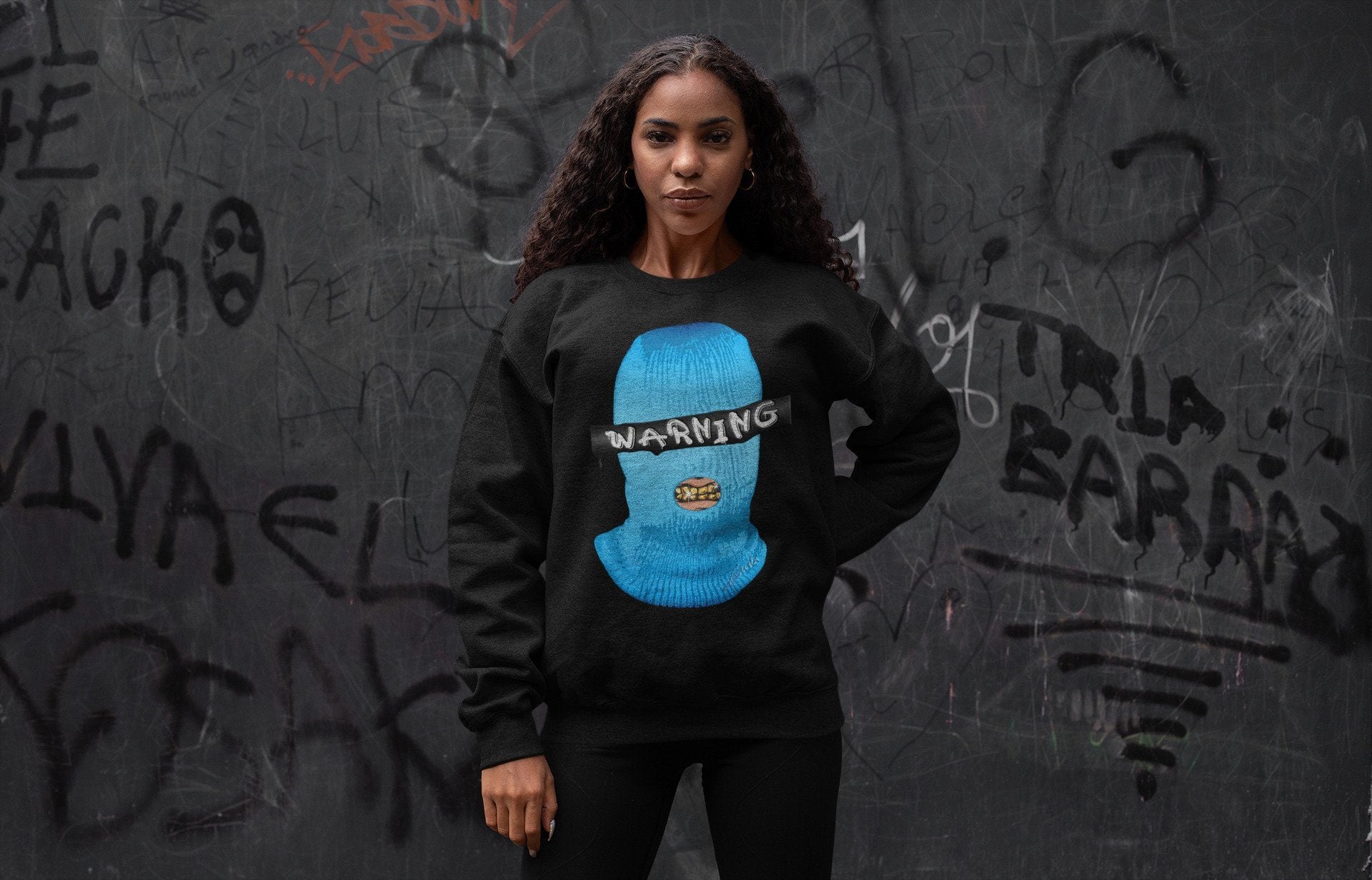 Warning Unisex Tops - Yeezy 700 Bright Cyan