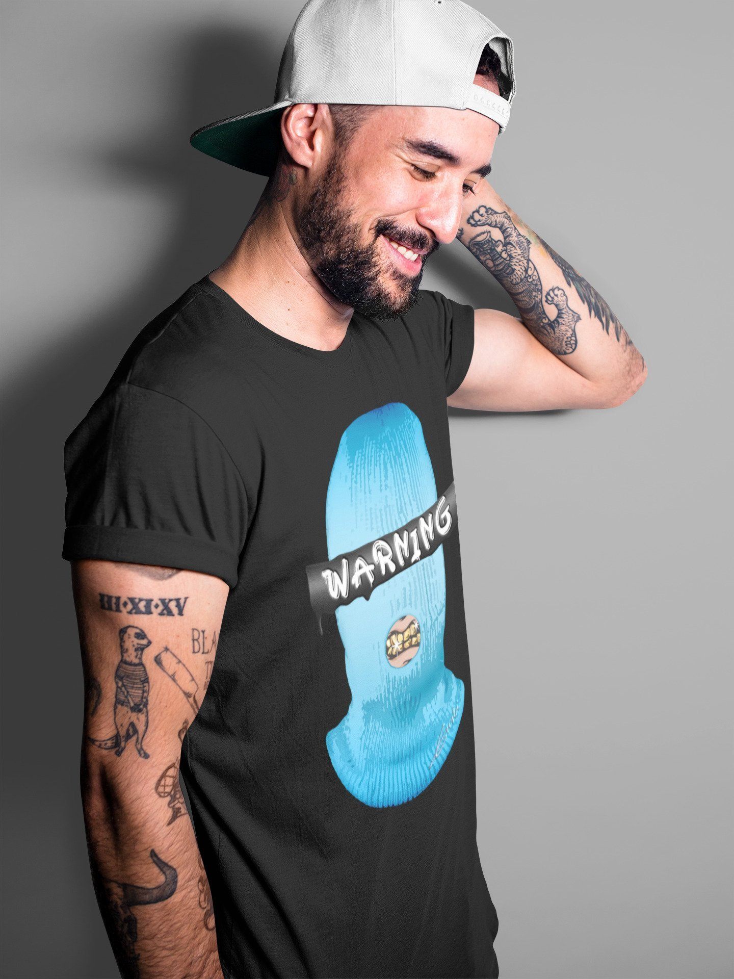 Warning Unisex Tops - Yeezy 700 Bright Cyan
