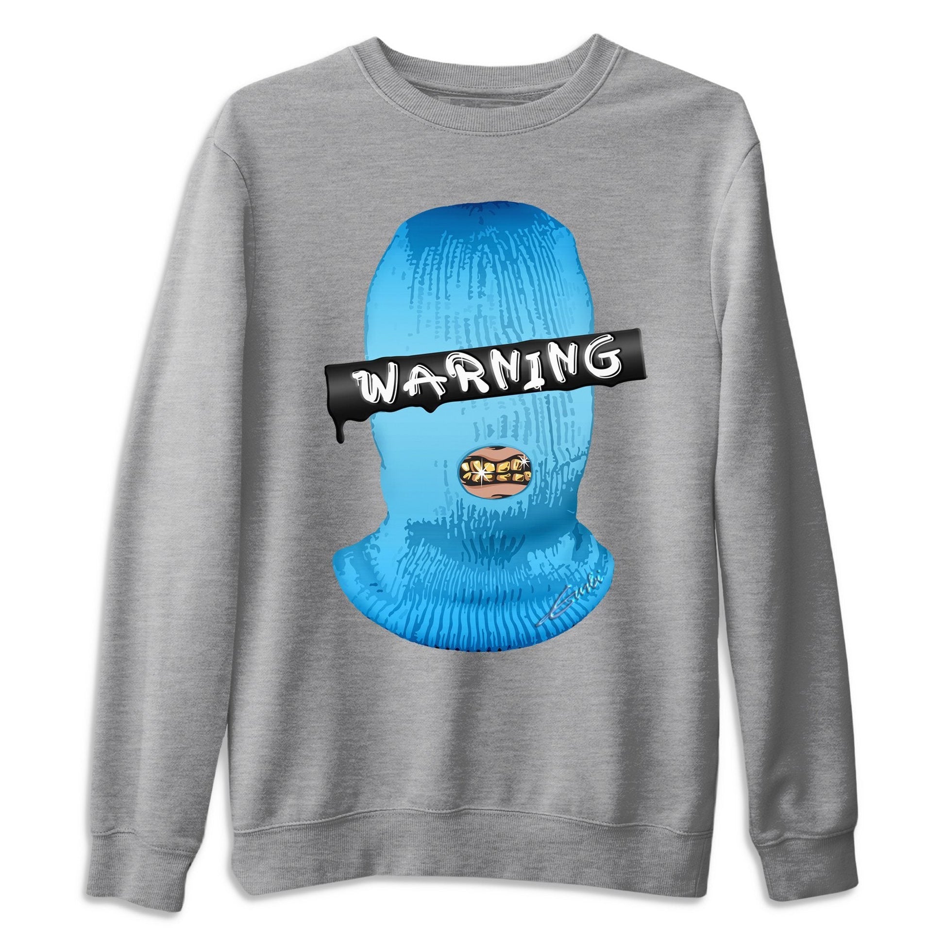 Warning Unisex Tops - Yeezy 700 Bright Cyan