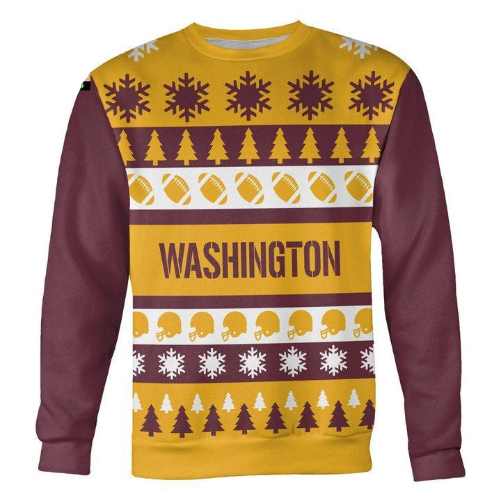 Washington Football Ugly Christmas Sweater ? Usalast