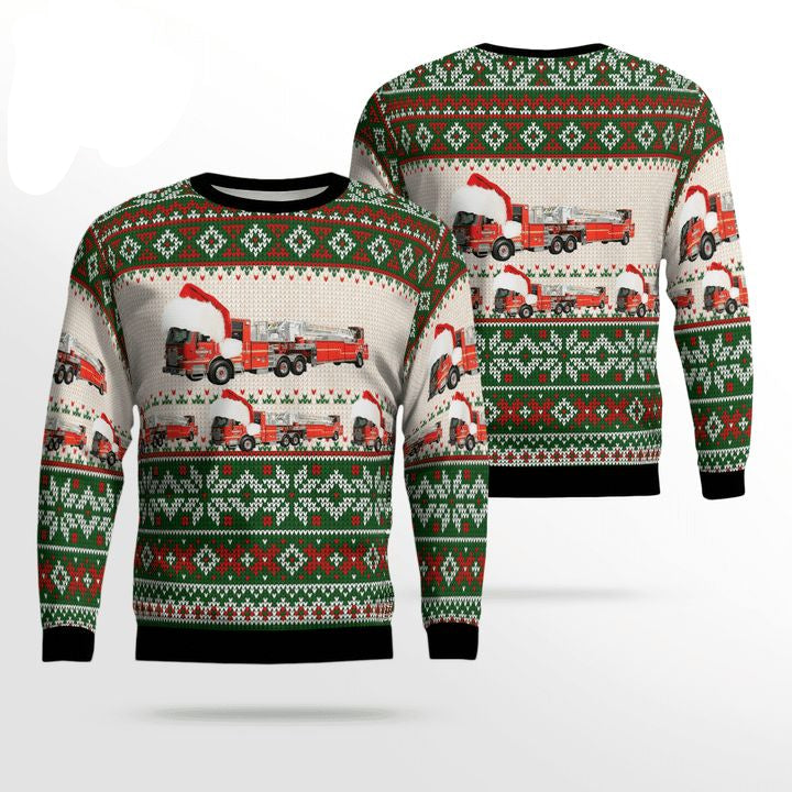 Washington Seattle Fire Department AOP Sweater ? Usalast