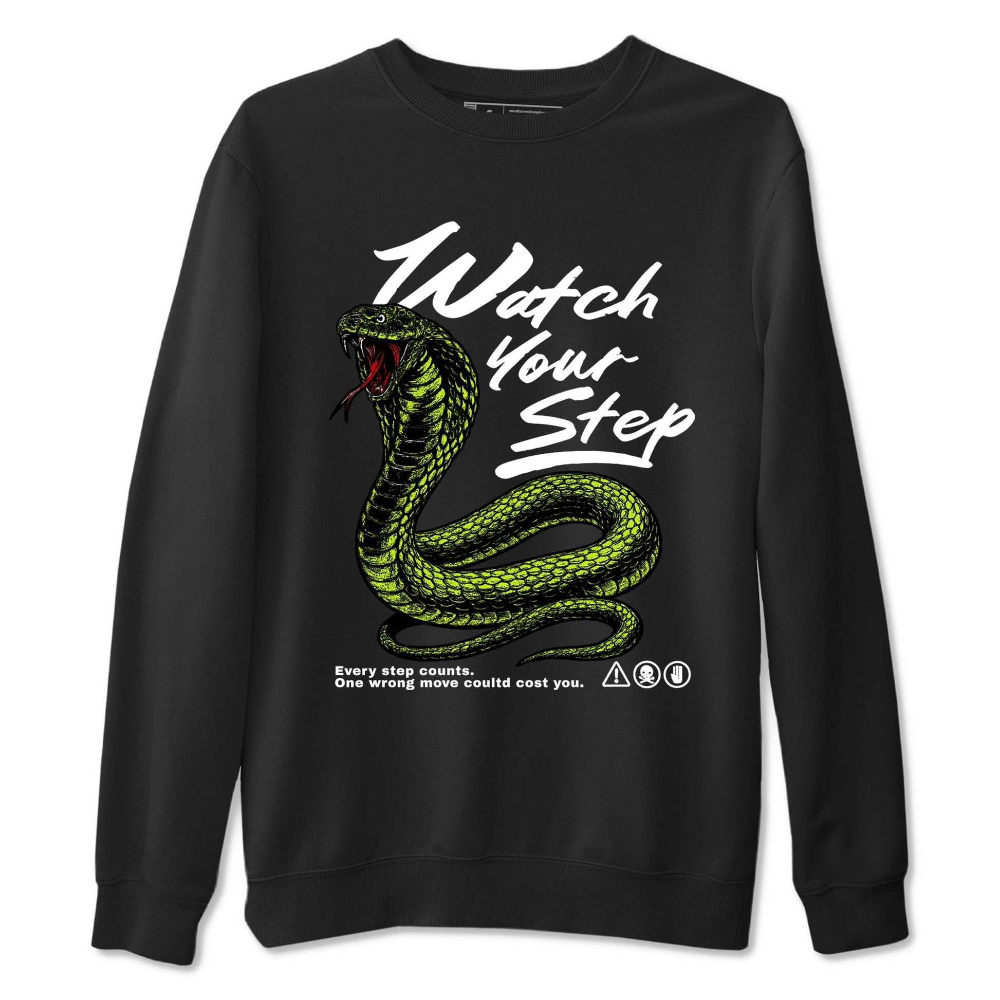 Watch Your Step Sneaker Tees - Air Foamposite One Black Volt