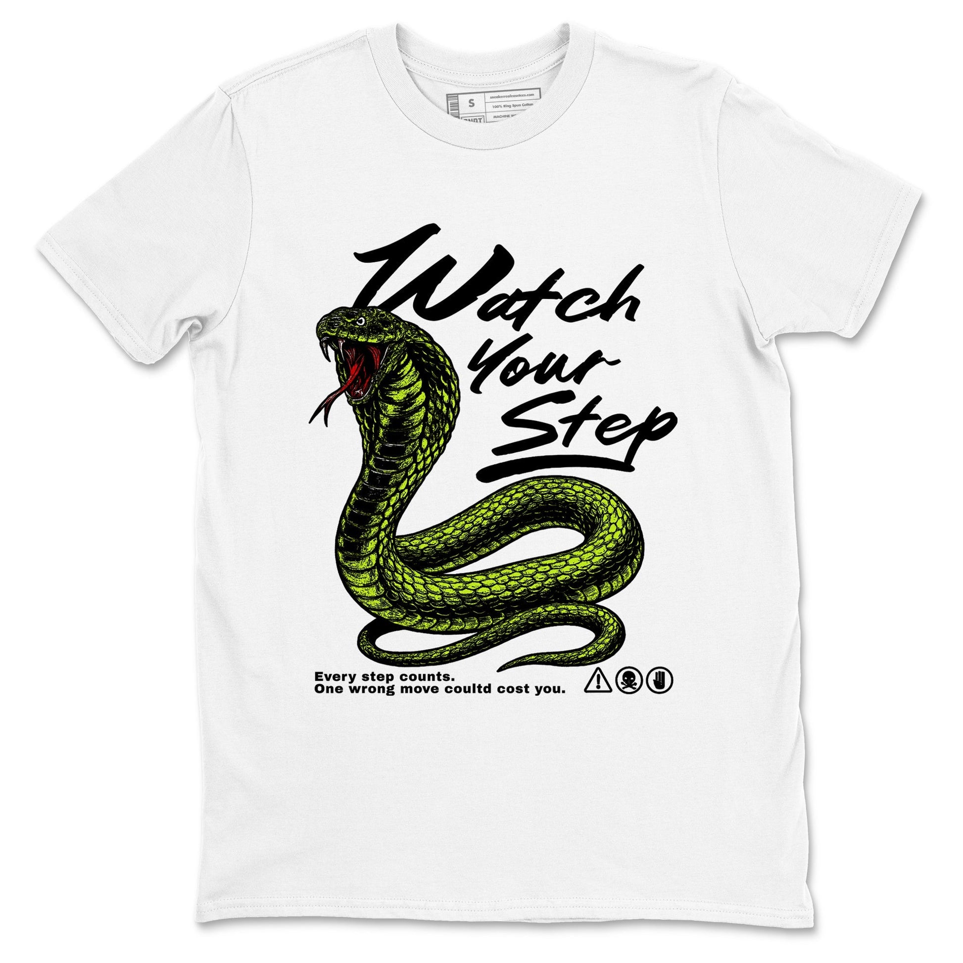 Watch Your Step Sneaker Tees - Air Foamposite One Black Volt