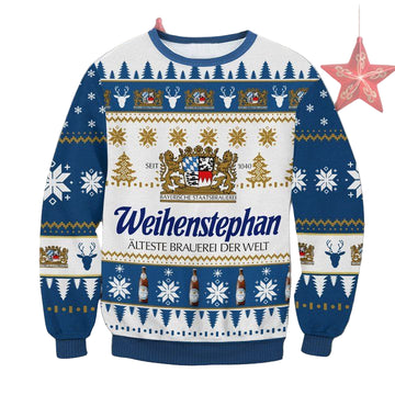 Weihenstephan Beer Ugly Christmas Sweater 2022 ? Usalast