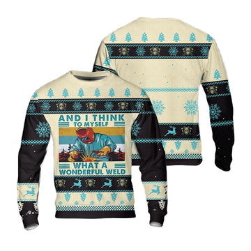 Welder Christmas AOP Sweater ? Usalast