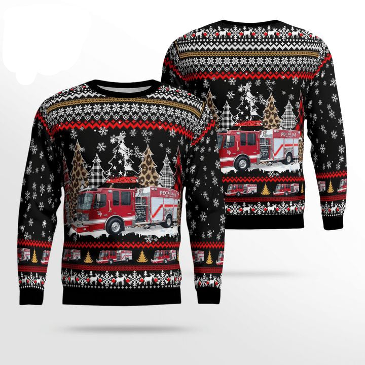 West Peculiar Fire Protection District AOP Sweater ? Usalast
