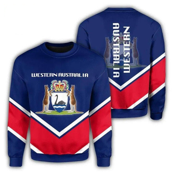 Westernaustralia Coat Of Arms Sweater Lucian Style Jw5 ? Usalast