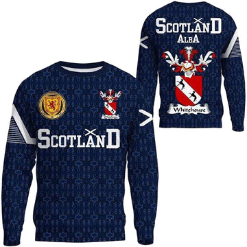 Whitehouse Family Crest Sweater Scottish Home ? 1991 Style A7 ? Usalast