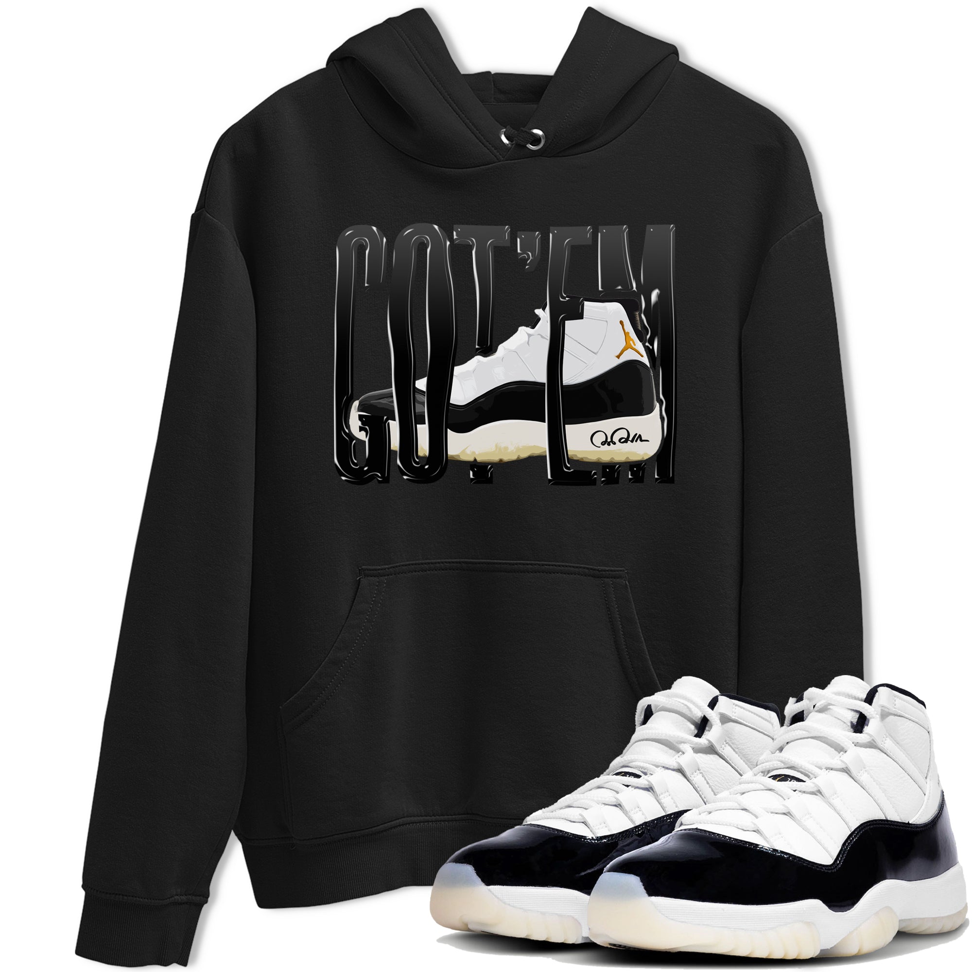 Wiggling Gotem Sneaker Tee - Air Jordan 11 Gratitude