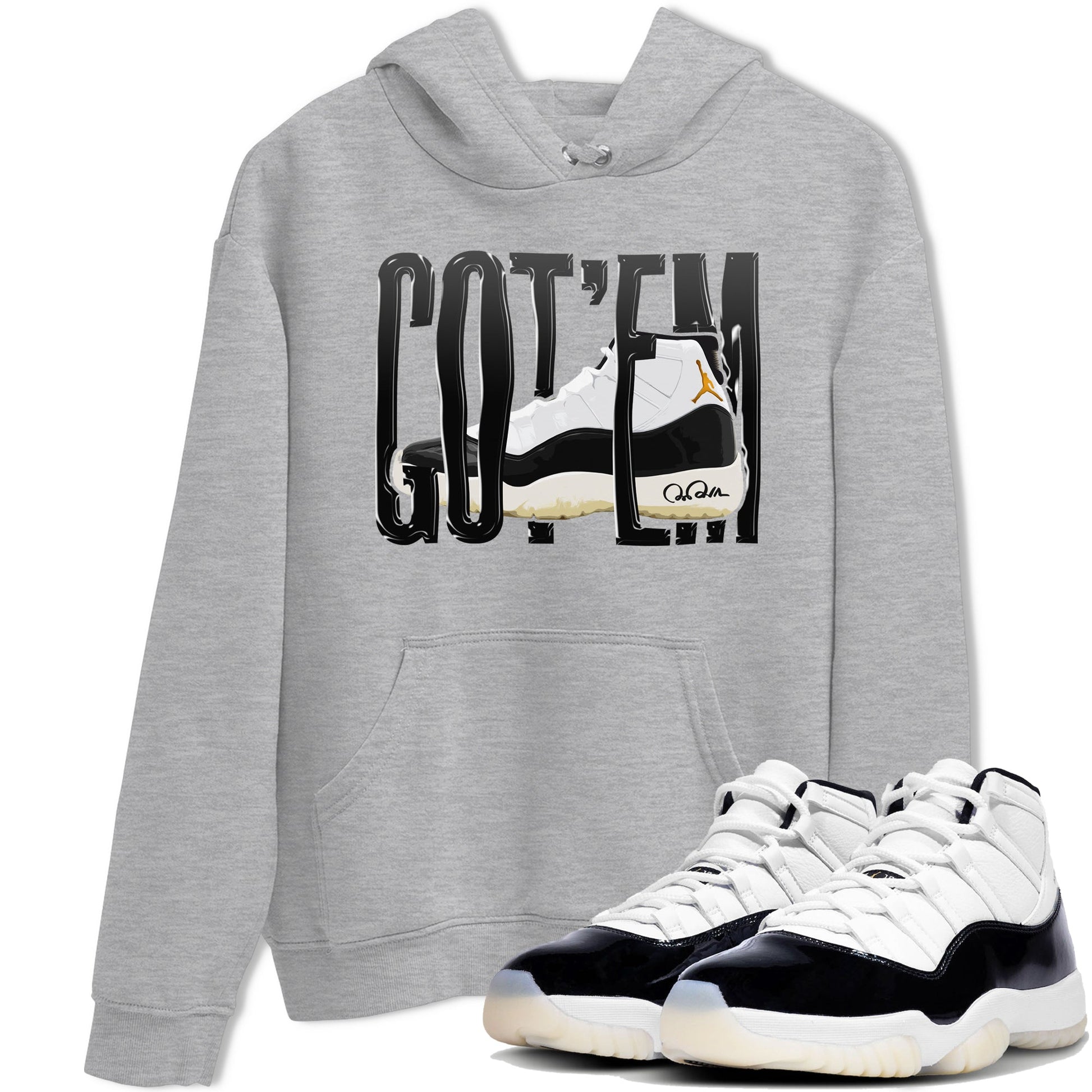 Wiggling Gotem Sneaker Tee - Air Jordan 11 Gratitude