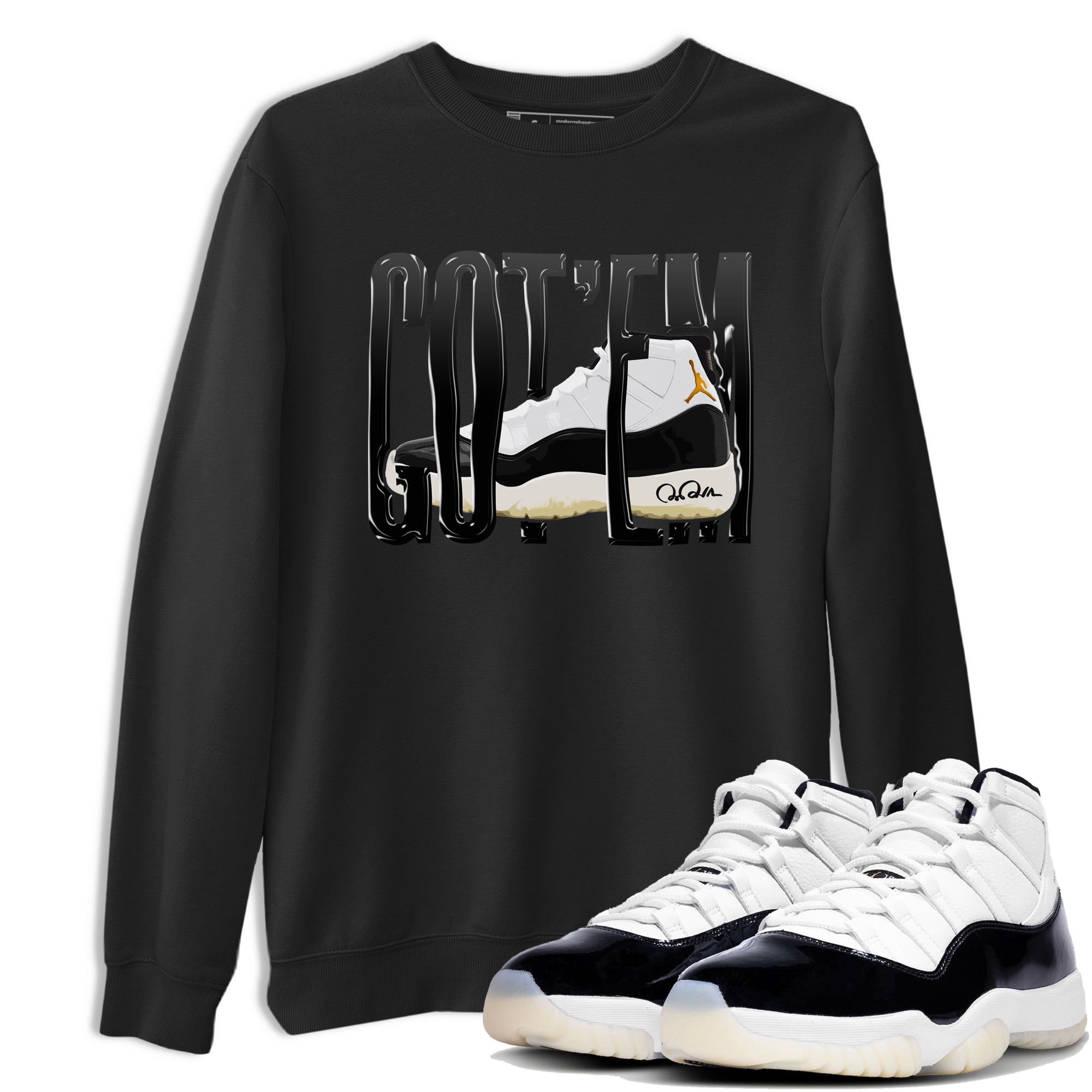 Wiggling Gotem Sneaker Tee - Air Jordan 11 Gratitude