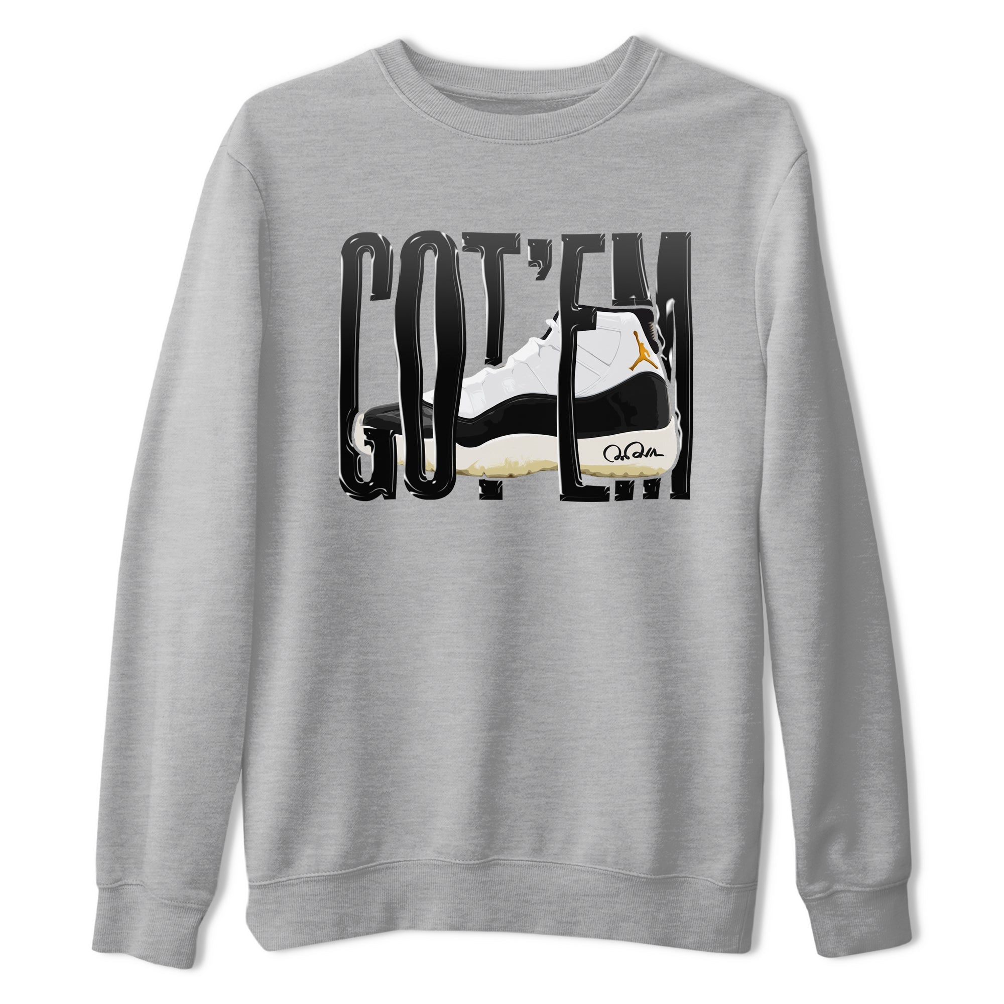 Wiggling Gotem Sneaker Tee - Air Jordan 11 Gratitude