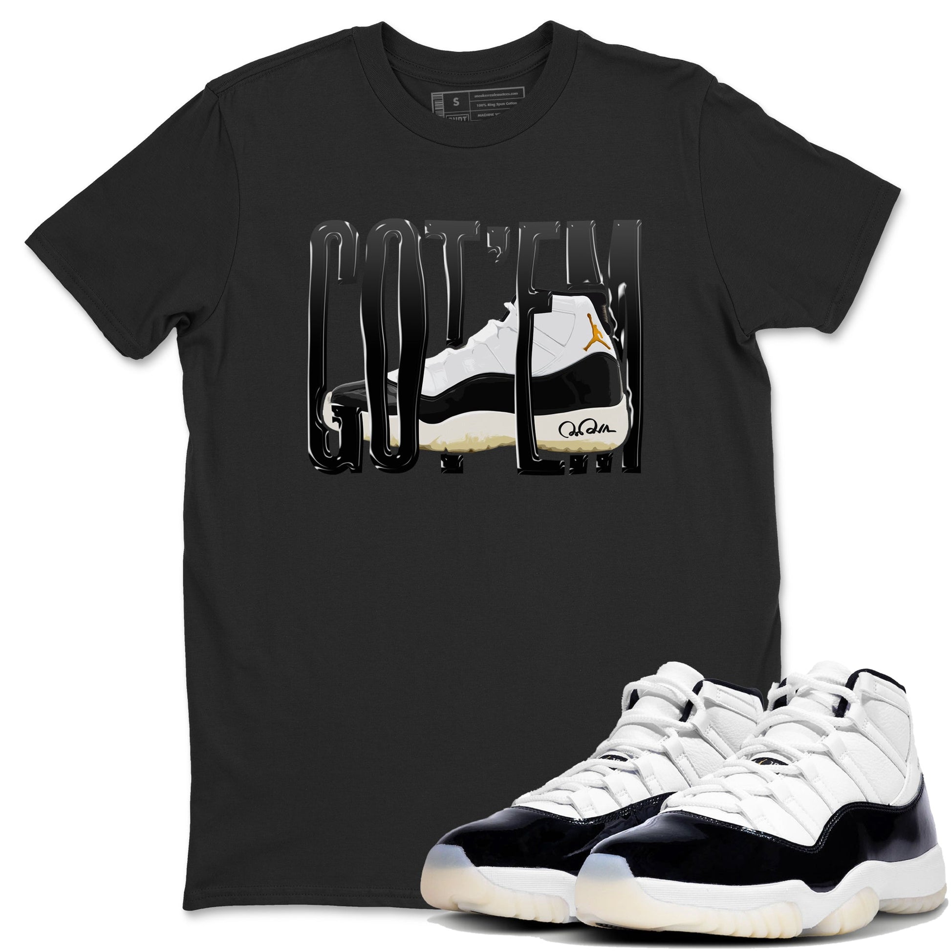 Wiggling Gotem Sneaker Tee - Air Jordan 11 Gratitude