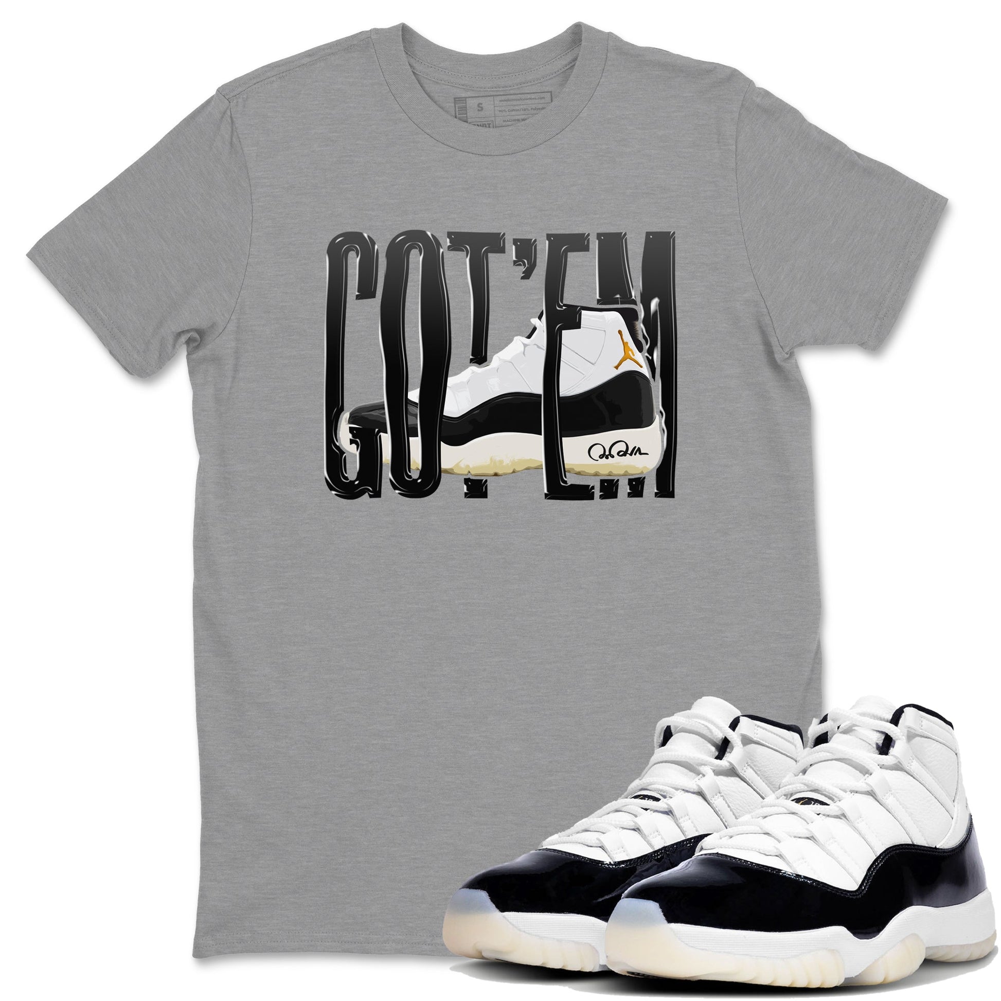 Wiggling Gotem Sneaker Tee - Air Jordan 11 Gratitude