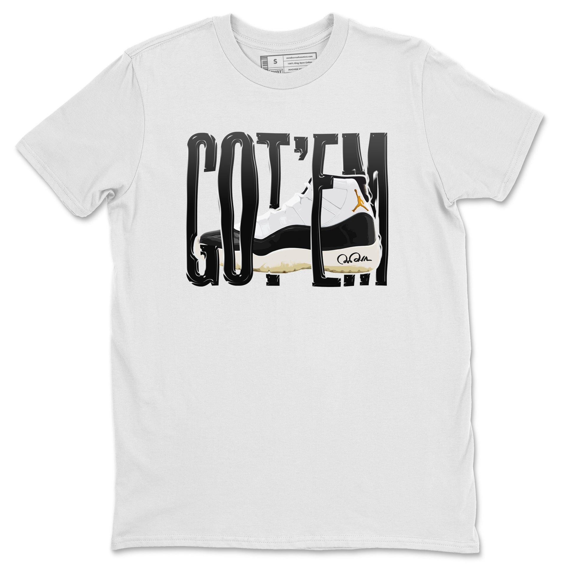 Wiggling Gotem Sneaker Tee - Air Jordan 11 Gratitude