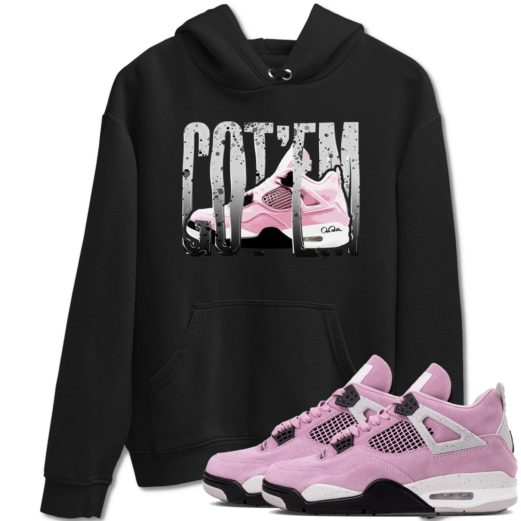 Wiggling Gotem Sneaker Tees - Air Jordan 4 Orchid